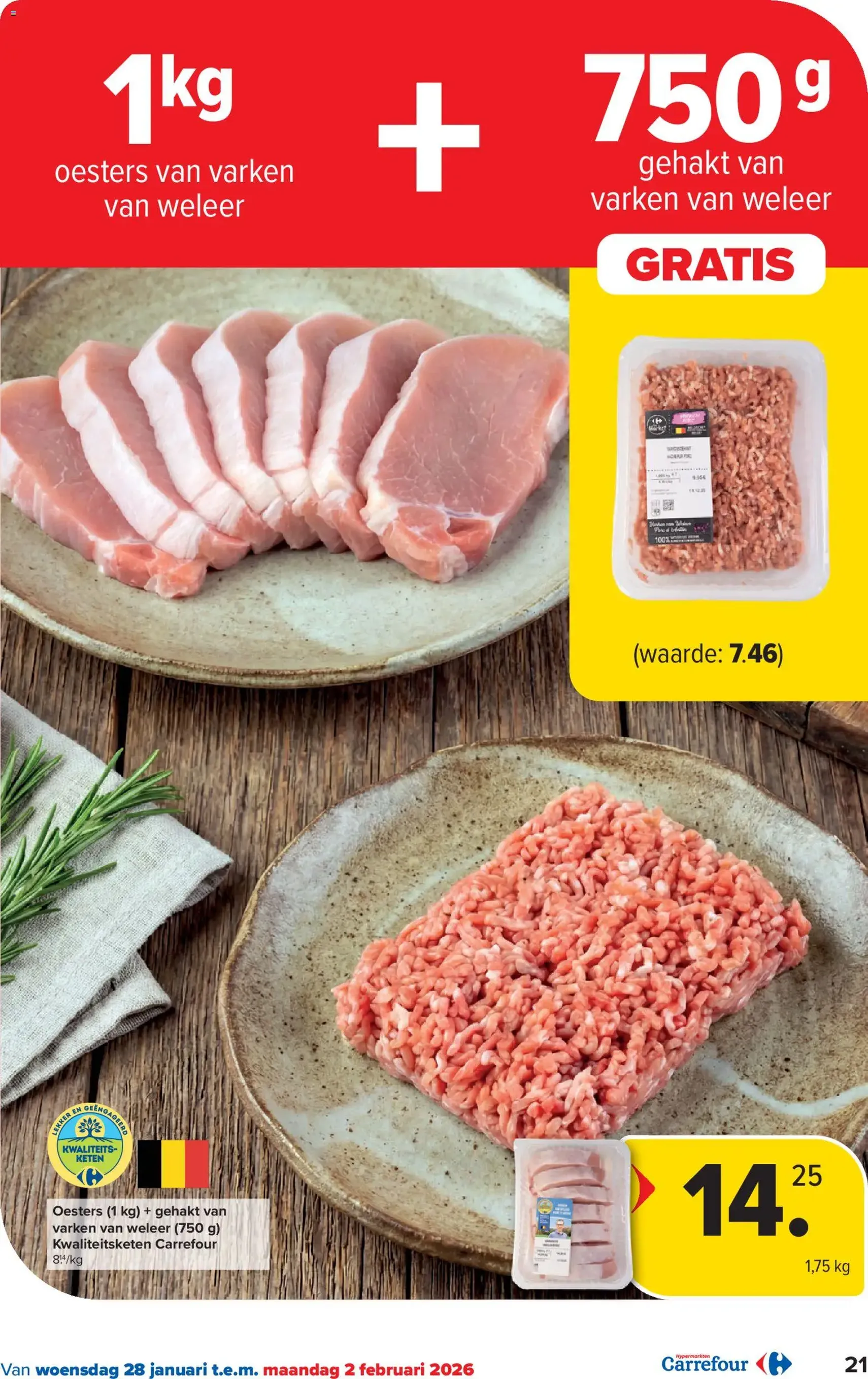 Carrefour folder week 5 - geldige folder vanaf 28/01/2026 pagina 21 van 63