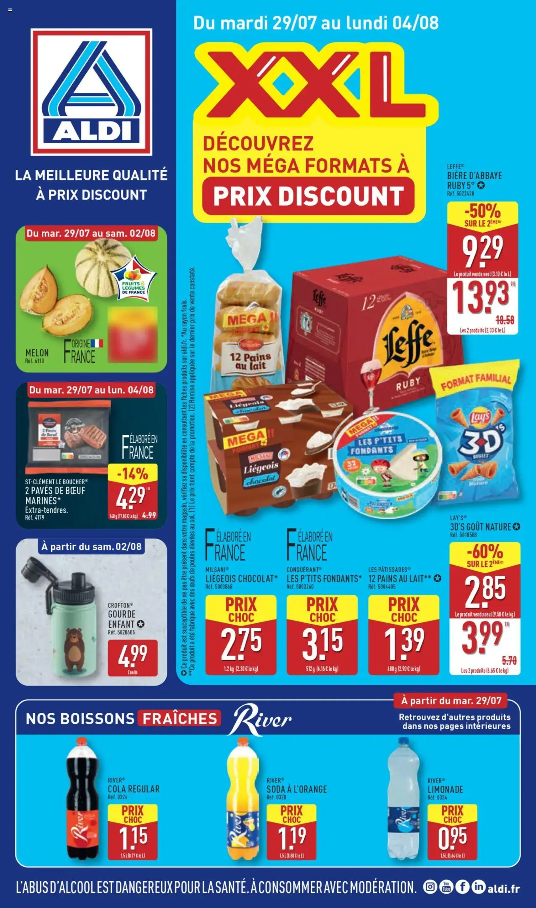 Aldi catalogue de la semaine 31 - brochure valable à partir du 29/07/2025, page 1 sur 50