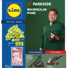 Lidl Akciós újság - szórólap előnézete érvényes 2025.09.04. -tól