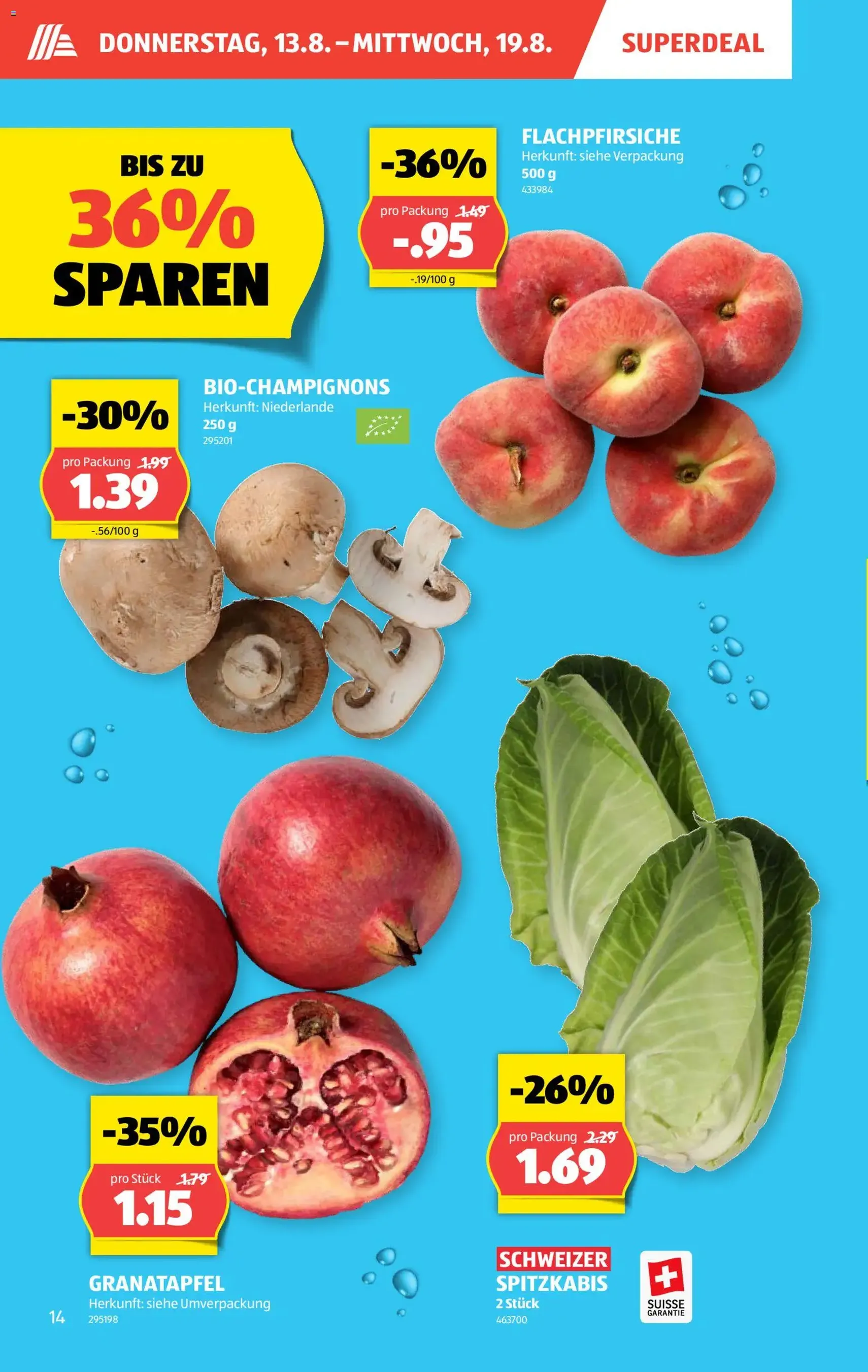 Aldi aktionen - Gültiger Prospekt ab 13.08.2026, Seite 14 von insgesamt 47