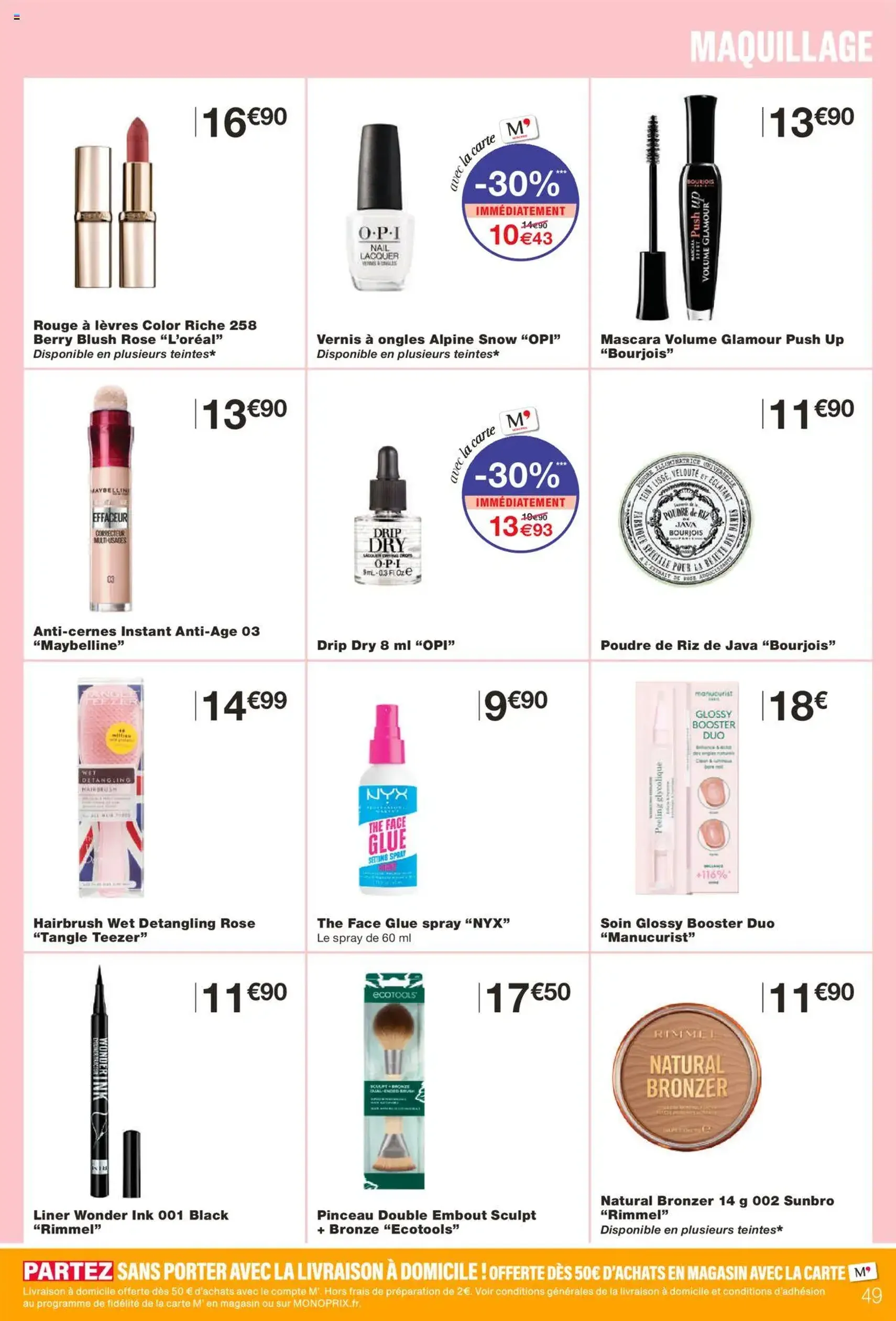 Monoprix catalogue - brochure valable à partir du 09/09/2025, page 49 sur 54 Monoprix catalogue - brochure valable à partir du 09/09/2025, page 49 sur 54