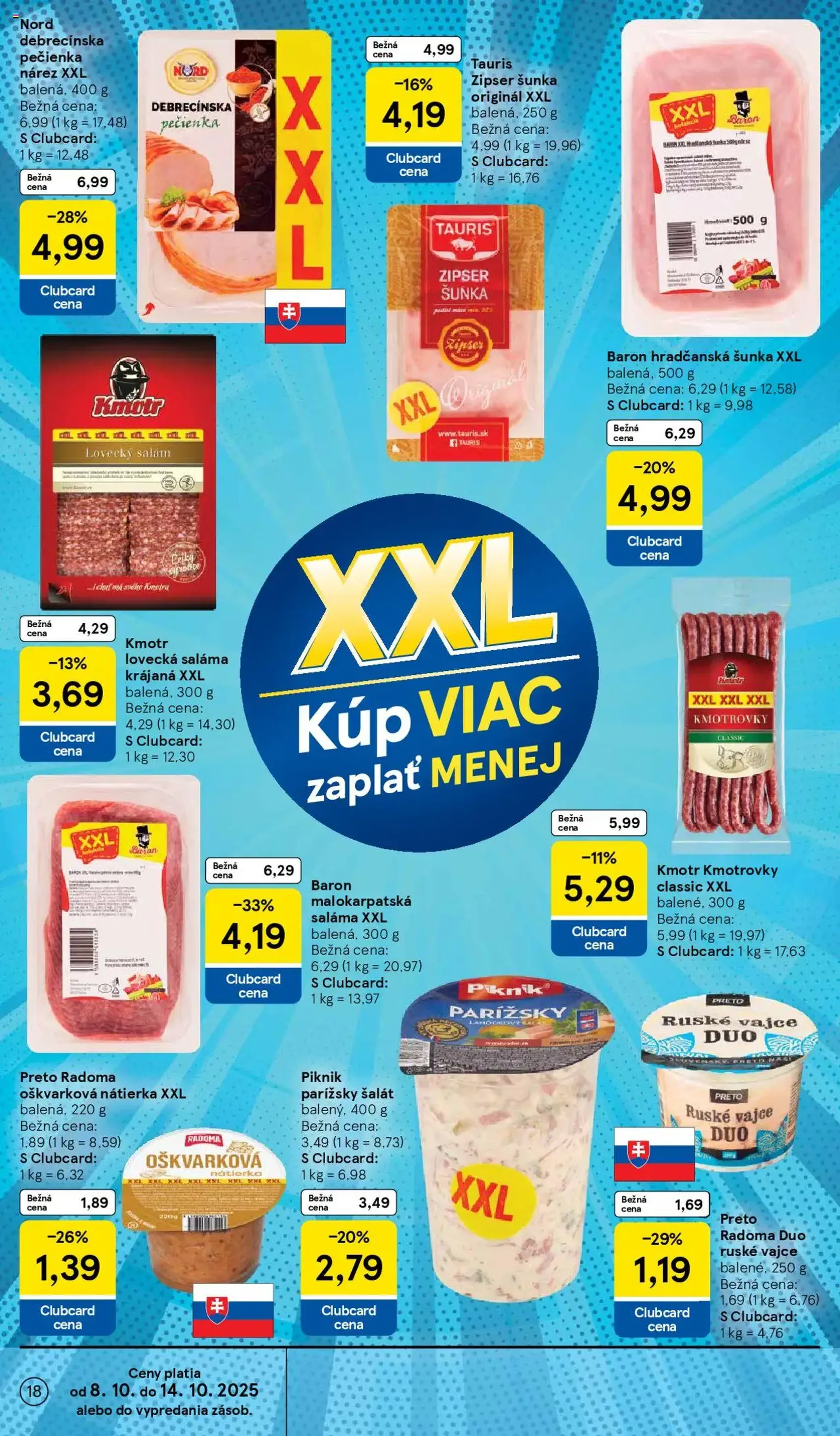 Tesco Hypermarket - leták - platný leták od 08.10.2025 strana 18 z 43