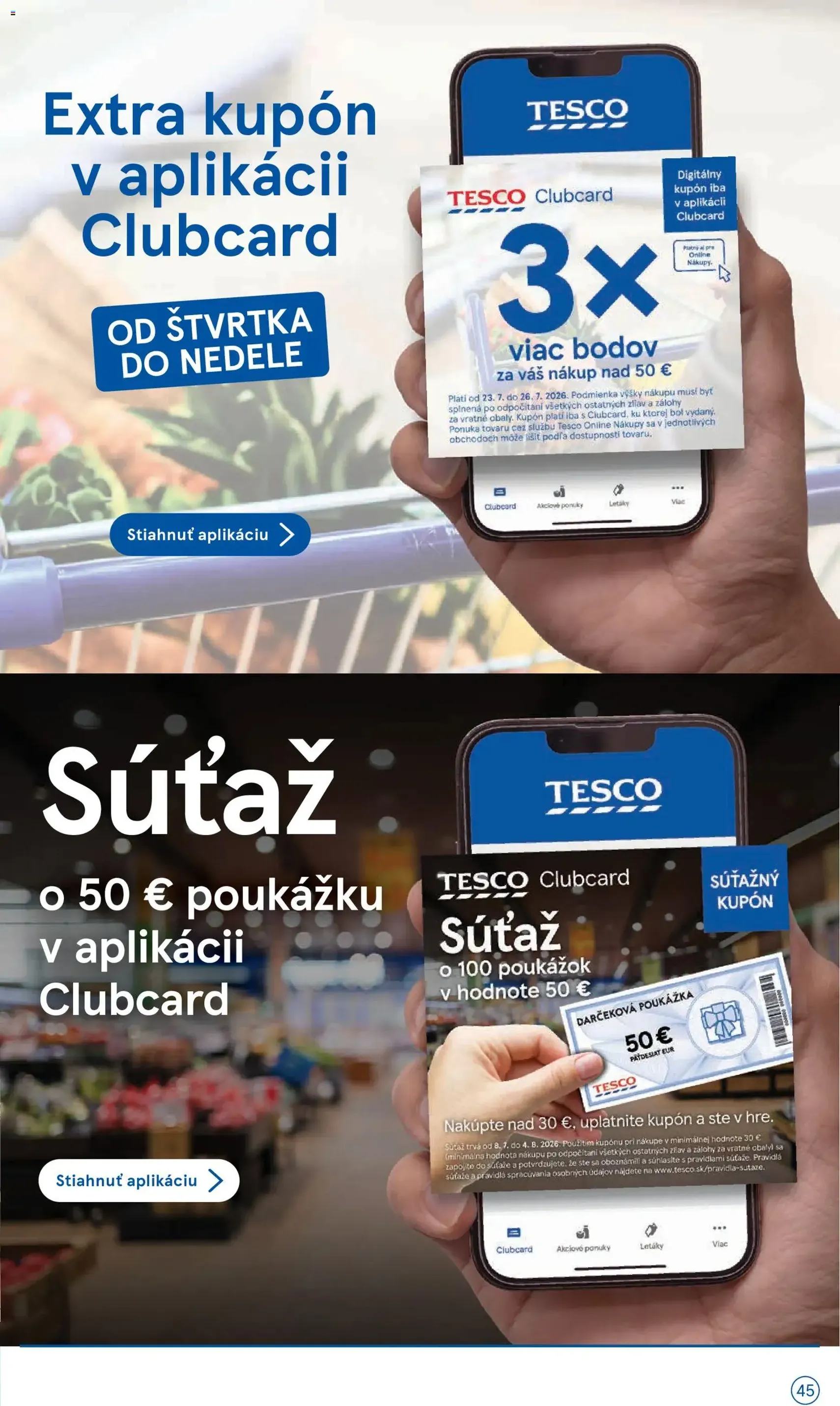 Tesco Hypermarket - leták - platný leták od 22.07.2026 strana 45 z 50