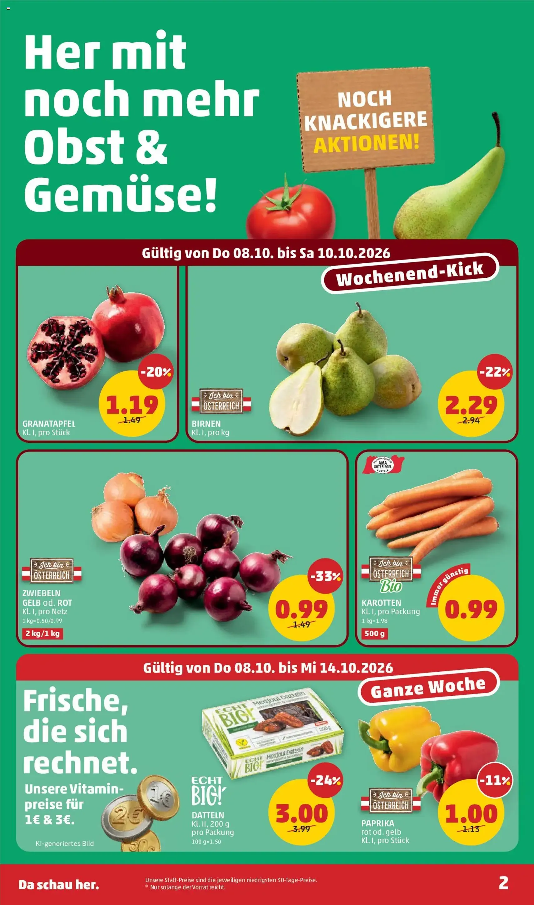 Penny Markt Flugblatt - Gültiger Prospekt ab 04.10.2026, Seite 2 von insgesamt 32