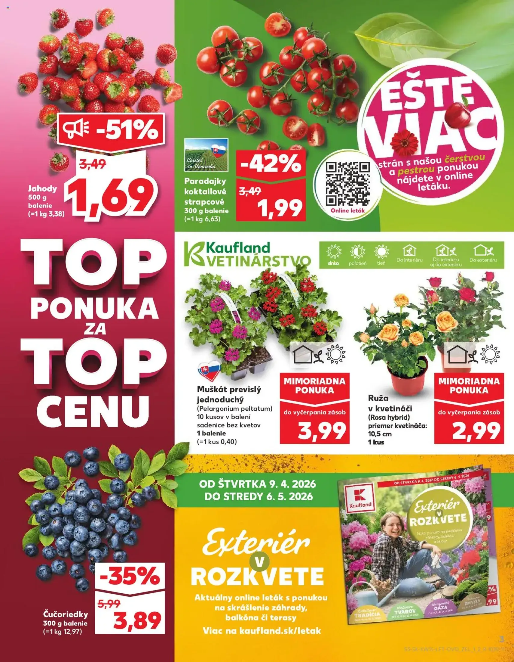 Kaufland leták - platný leták od 09.04.2026 strana 3 z 74