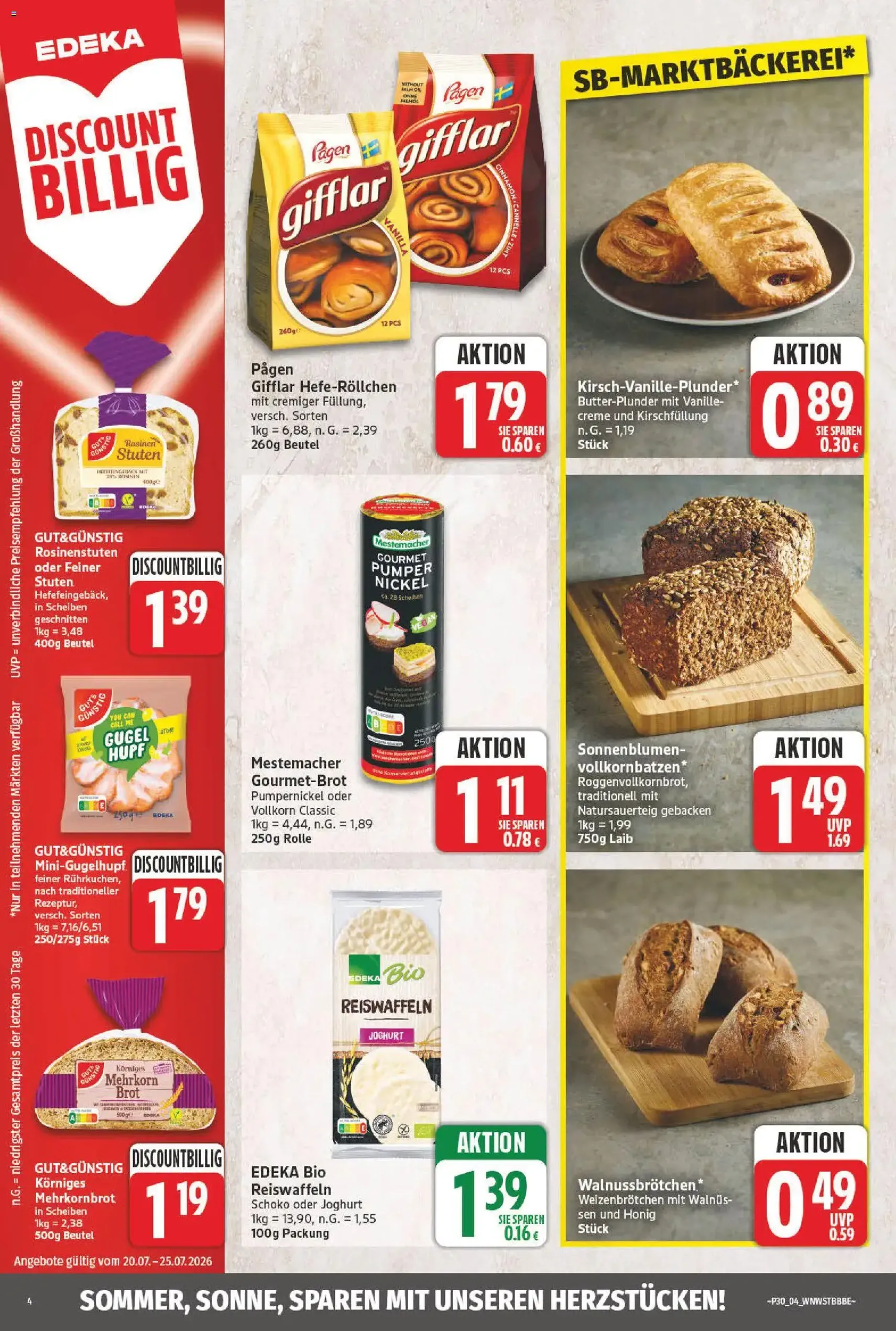NP Discount Prospekt - Gültiger Prospekt ab 20.07.2026, Seite 4 von insgesamt 16
