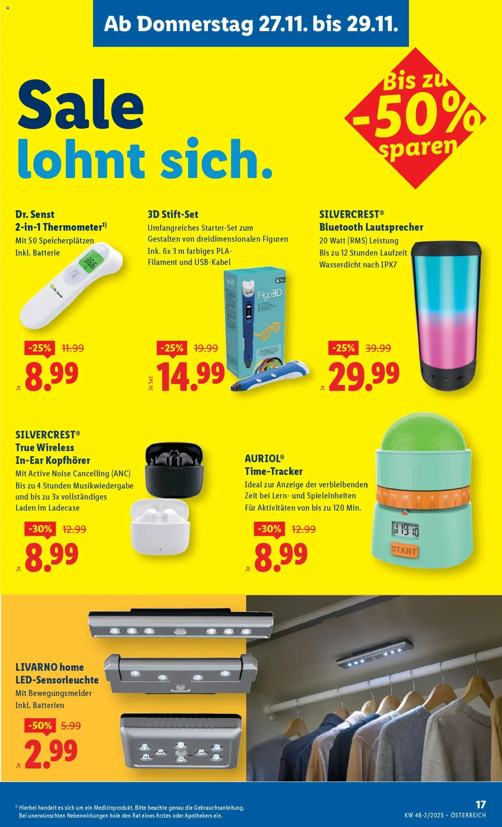 Lidl - Black Friday - Gültiger Prospekt ab 27.11.2025, Seite 19 von insgesamt 52