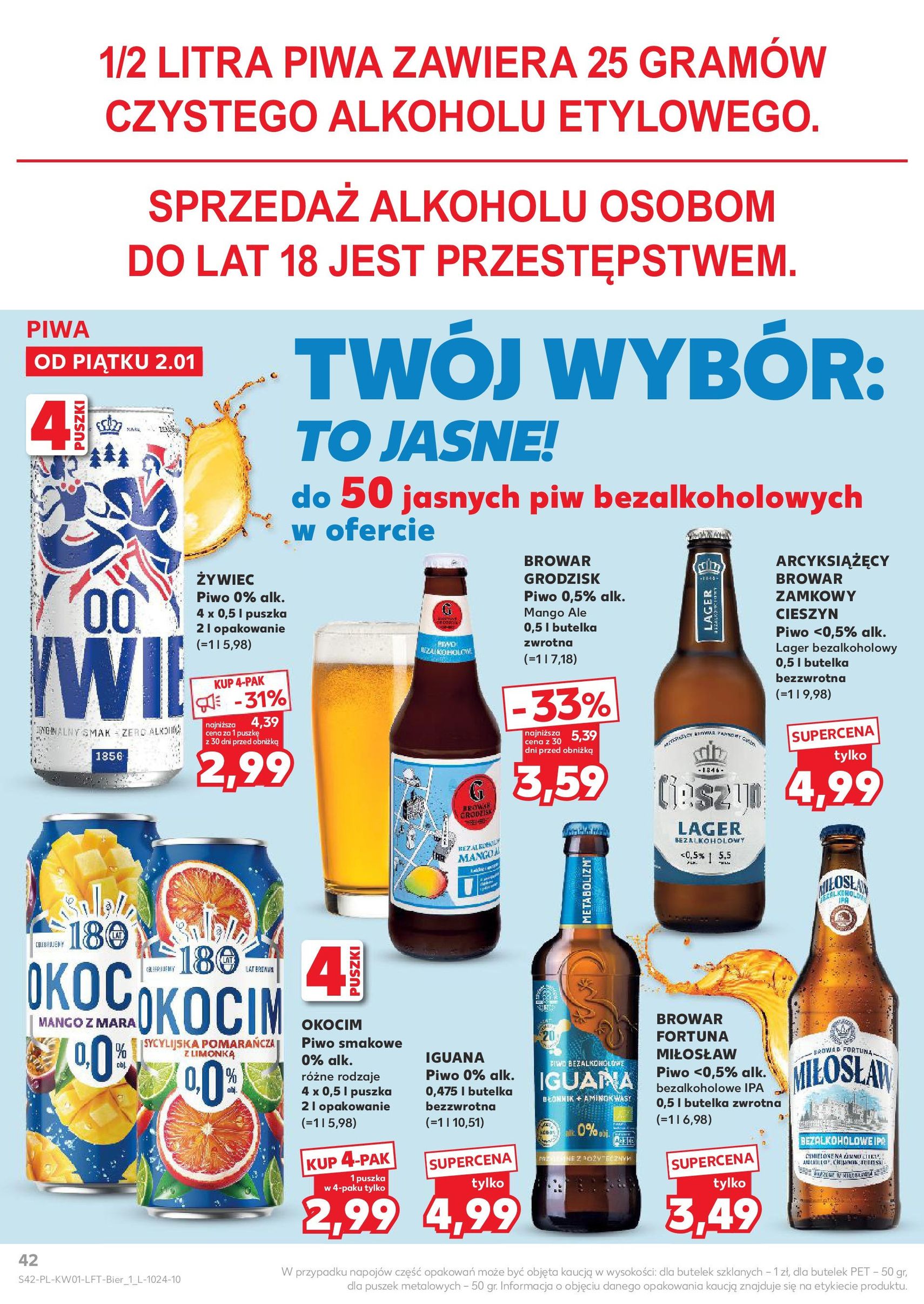 Kaufland gazetka - ważny gazetka od 02.01.2026 strona 42 z 52