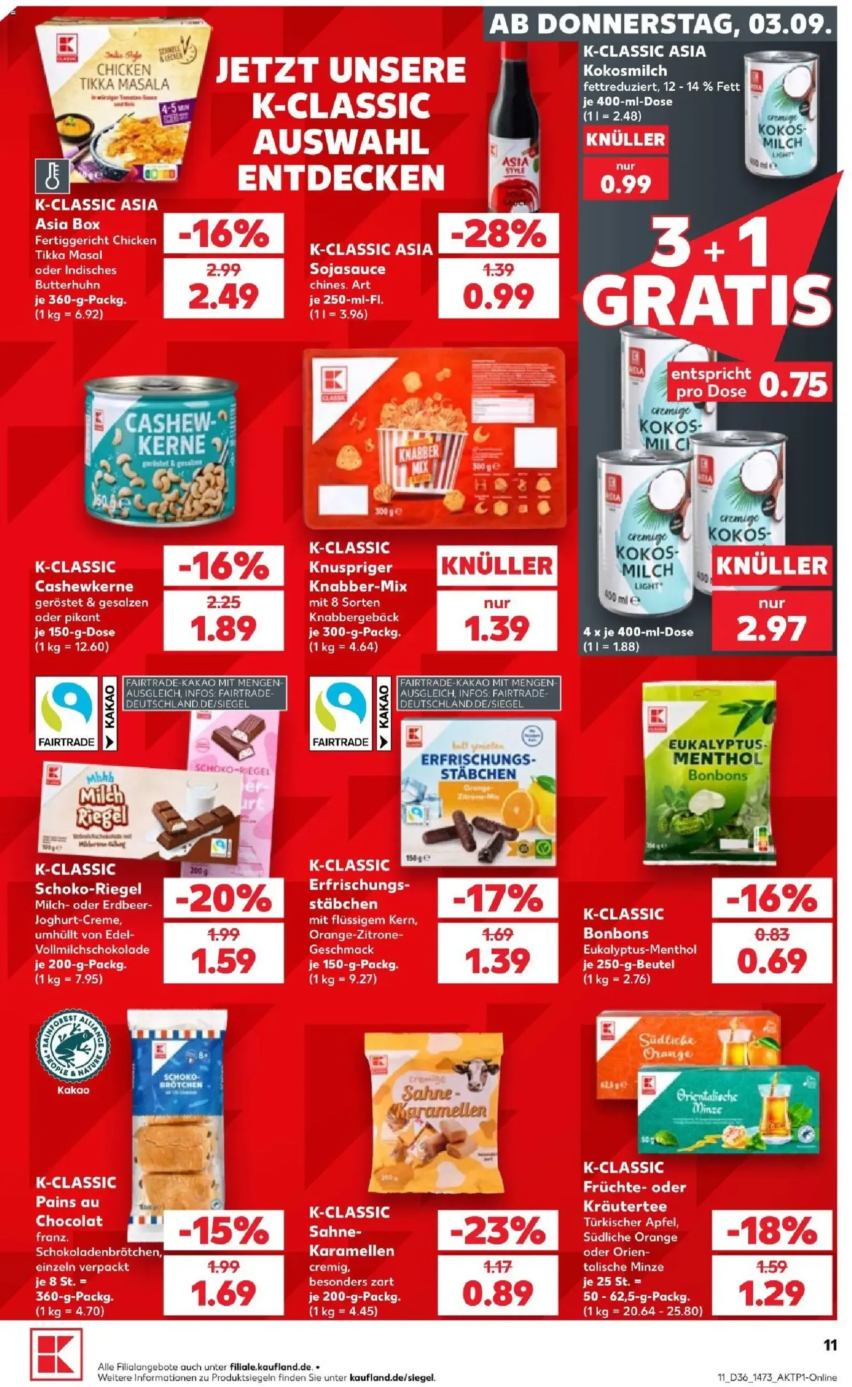 Kaufland Prospekt - Gültiger Prospekt ab 03.09.2026, Seite 13 von insgesamt 62