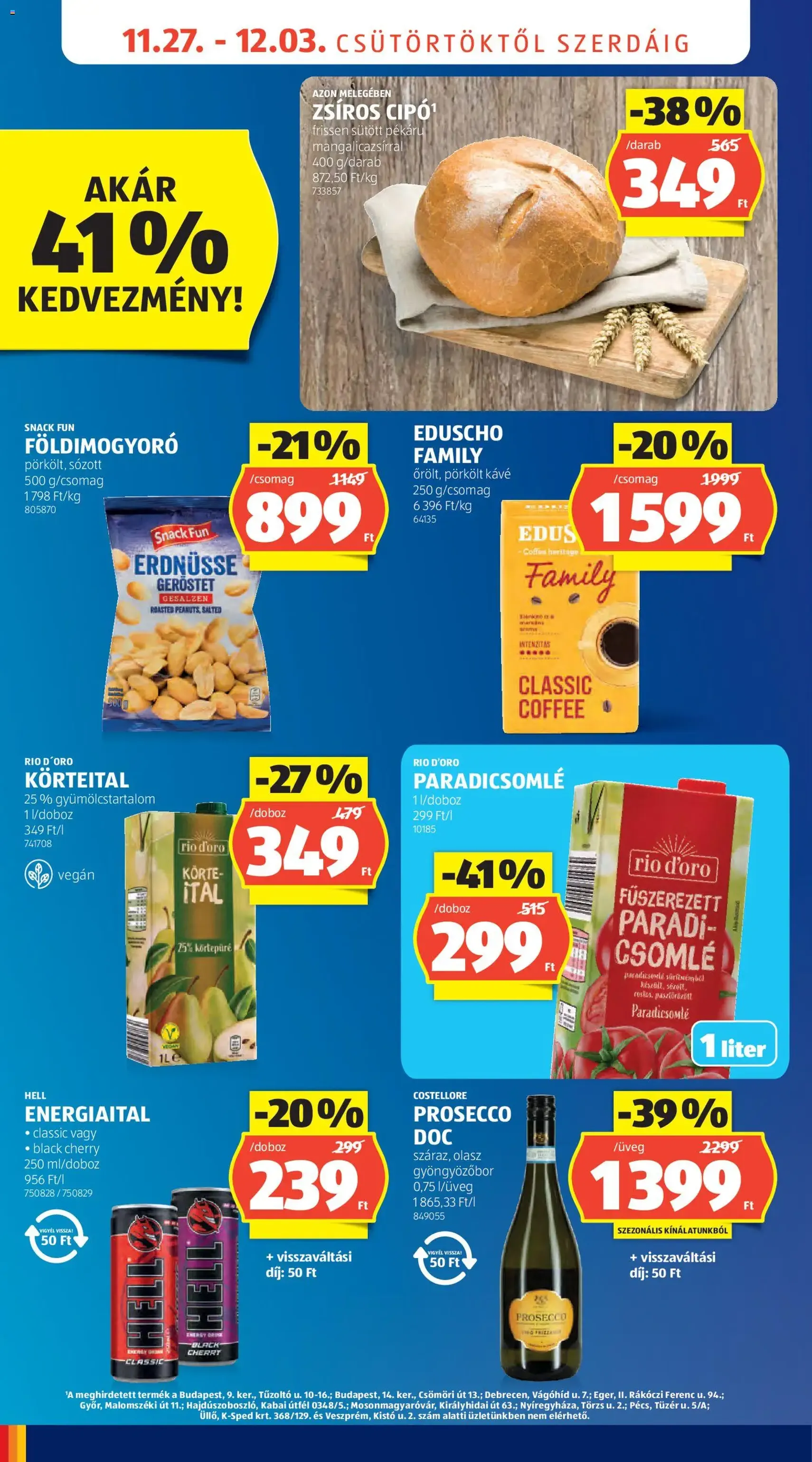 Aldi Black Friday - 2025.11.27. érvényes szórólap 14 oldal 62 oldalból