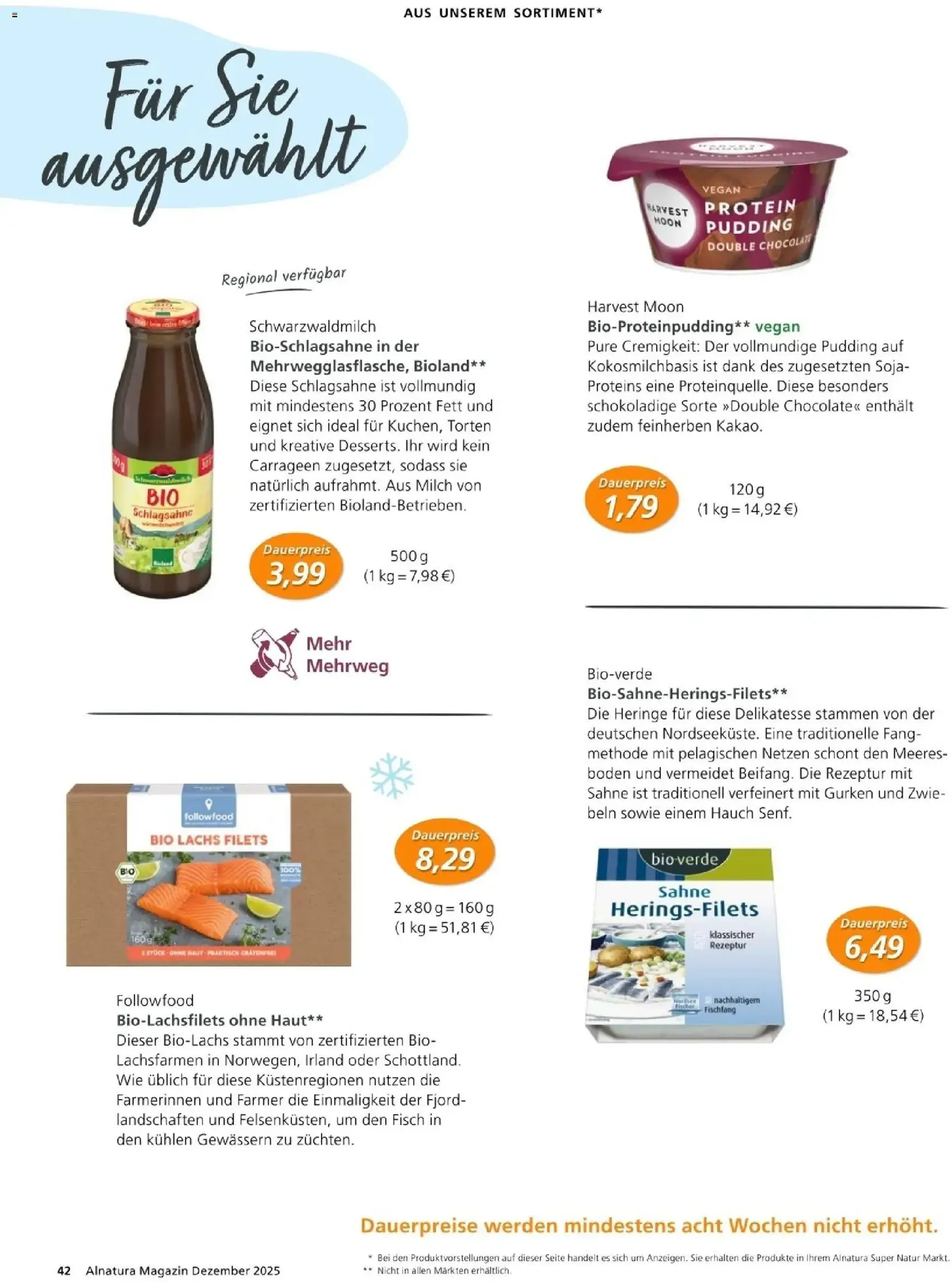 Alnatura Prospekt - Gültiger Prospekt ab 01.12.2025, Seite 42 von insgesamt 64