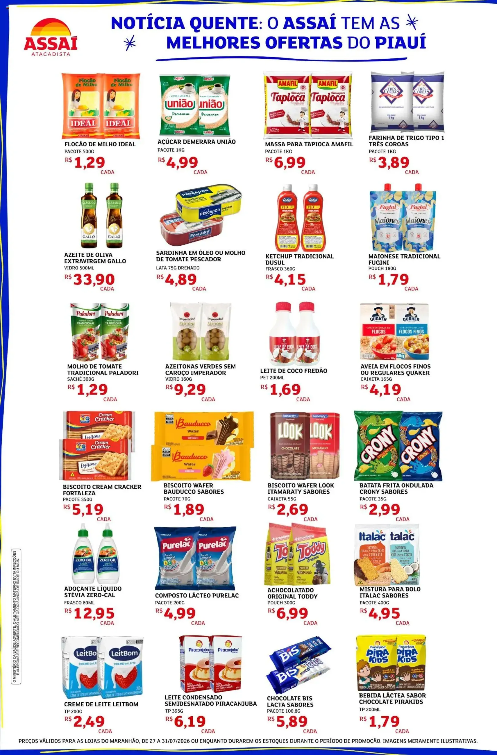 Assaí Atacadista ofertas - folheto válido a partir de 27/07/2026 página 2 de 4