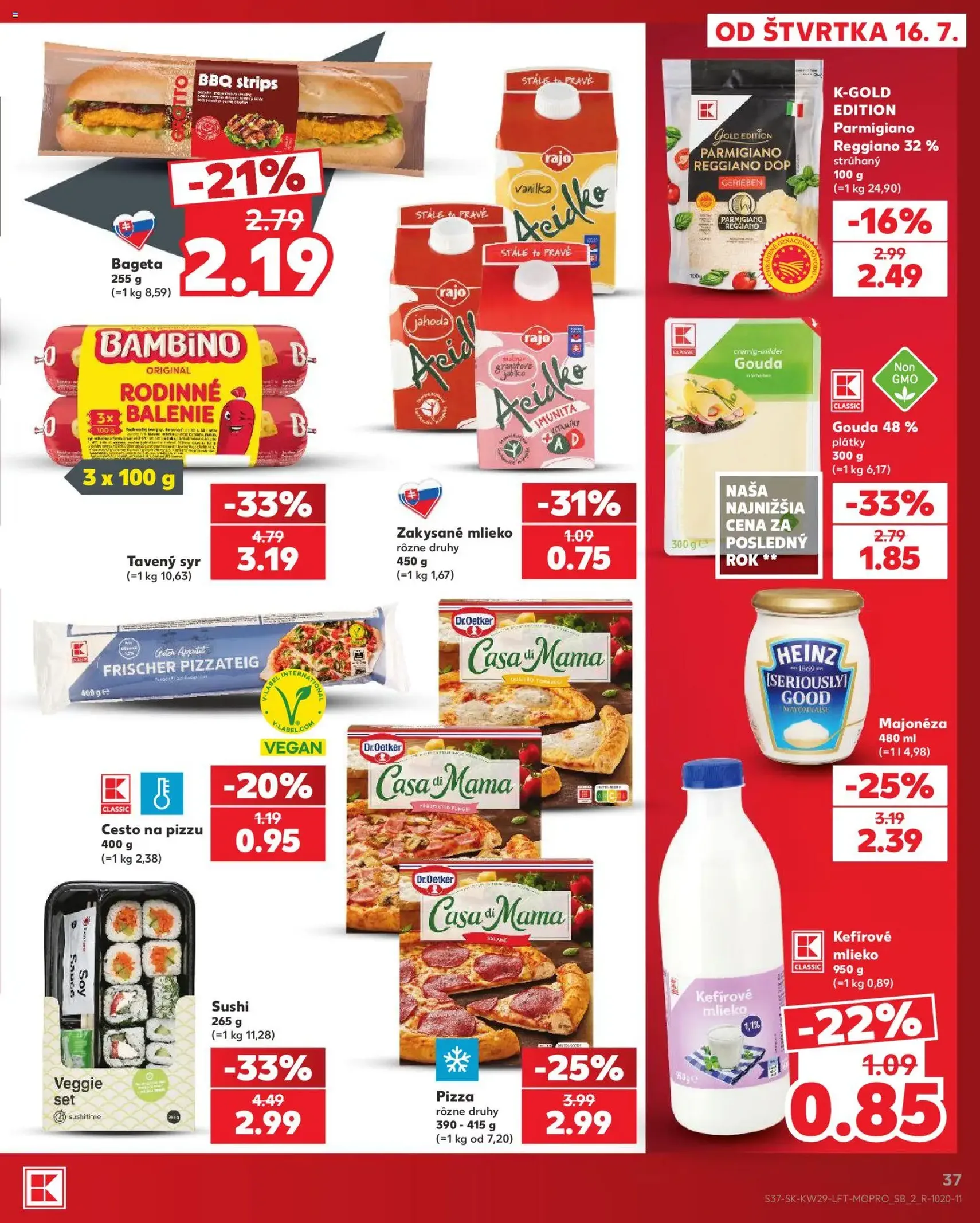 Kaufland SK akciós újság - 2026.07.16. érvényes szórólap 37 oldal 86 oldalból
