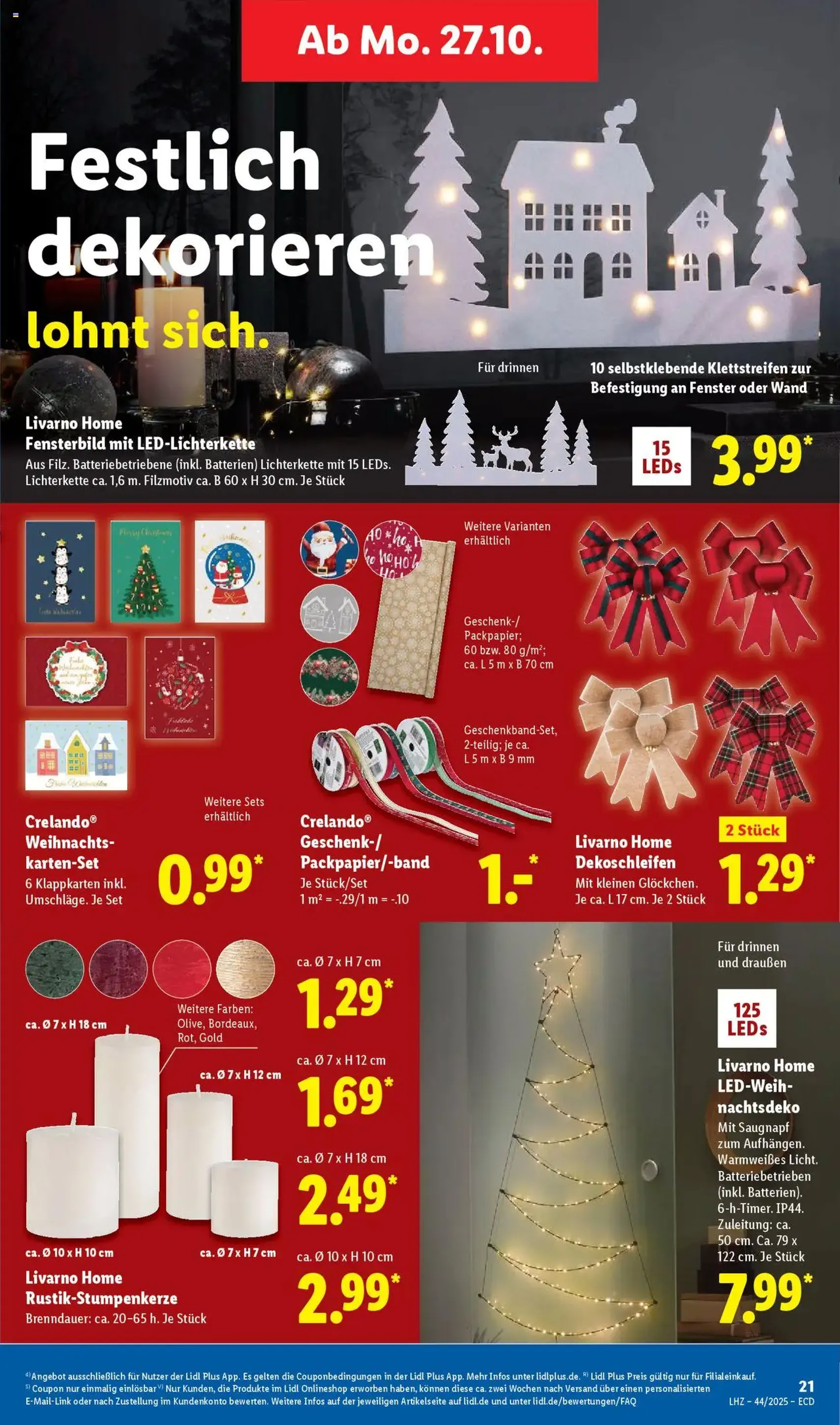 Lidl - Prospekt - Gültiger Prospekt ab 27.10.2025, Seite 39 von insgesamt 67 Lidl - Prospekt - Gültiger Prospekt ab 27.10.2025, Seite 39 von insgesamt 67