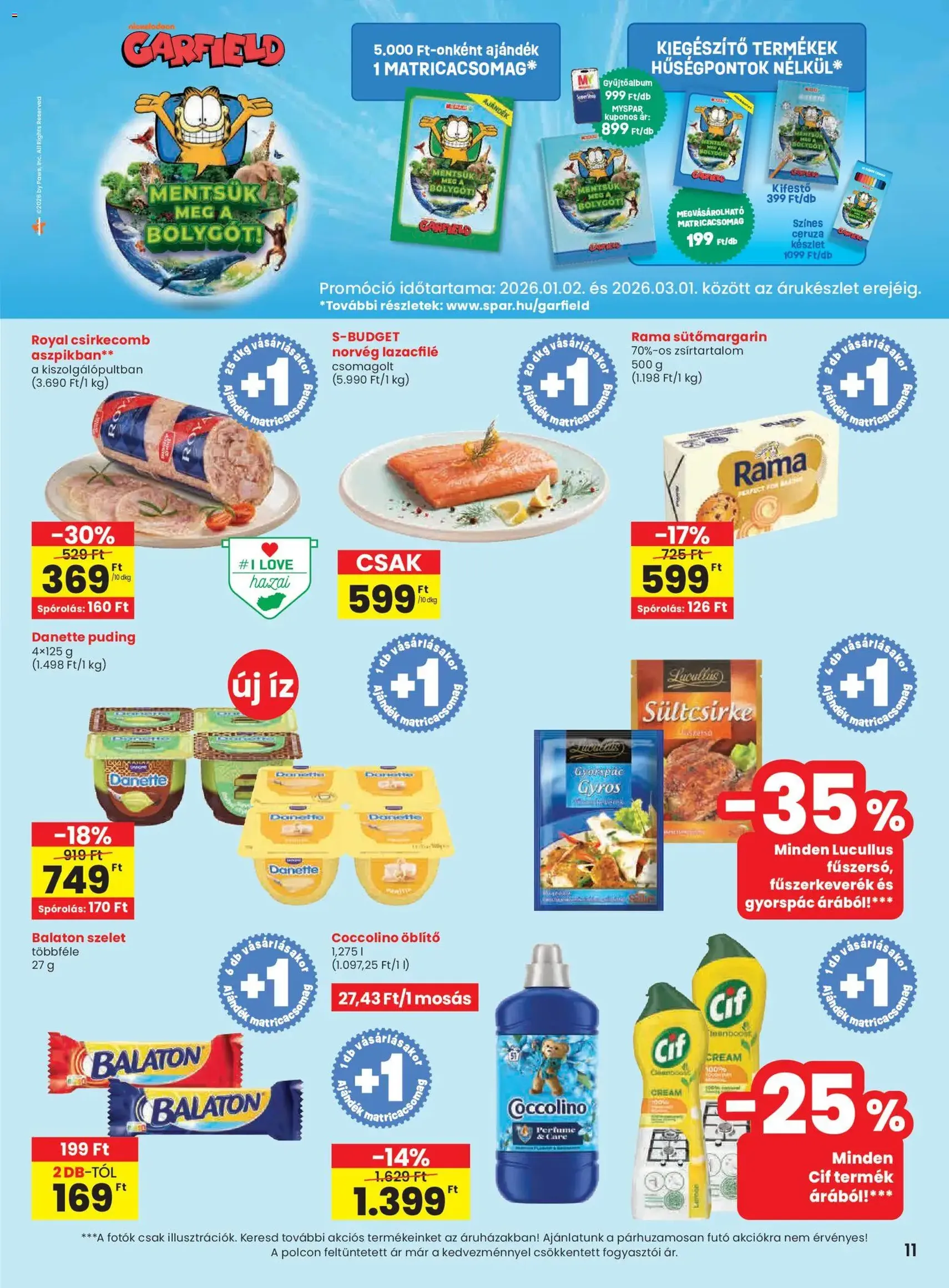 Spar Akciós újság - 2026.02.19. érvényes szórólap 11 oldal 24 oldalból