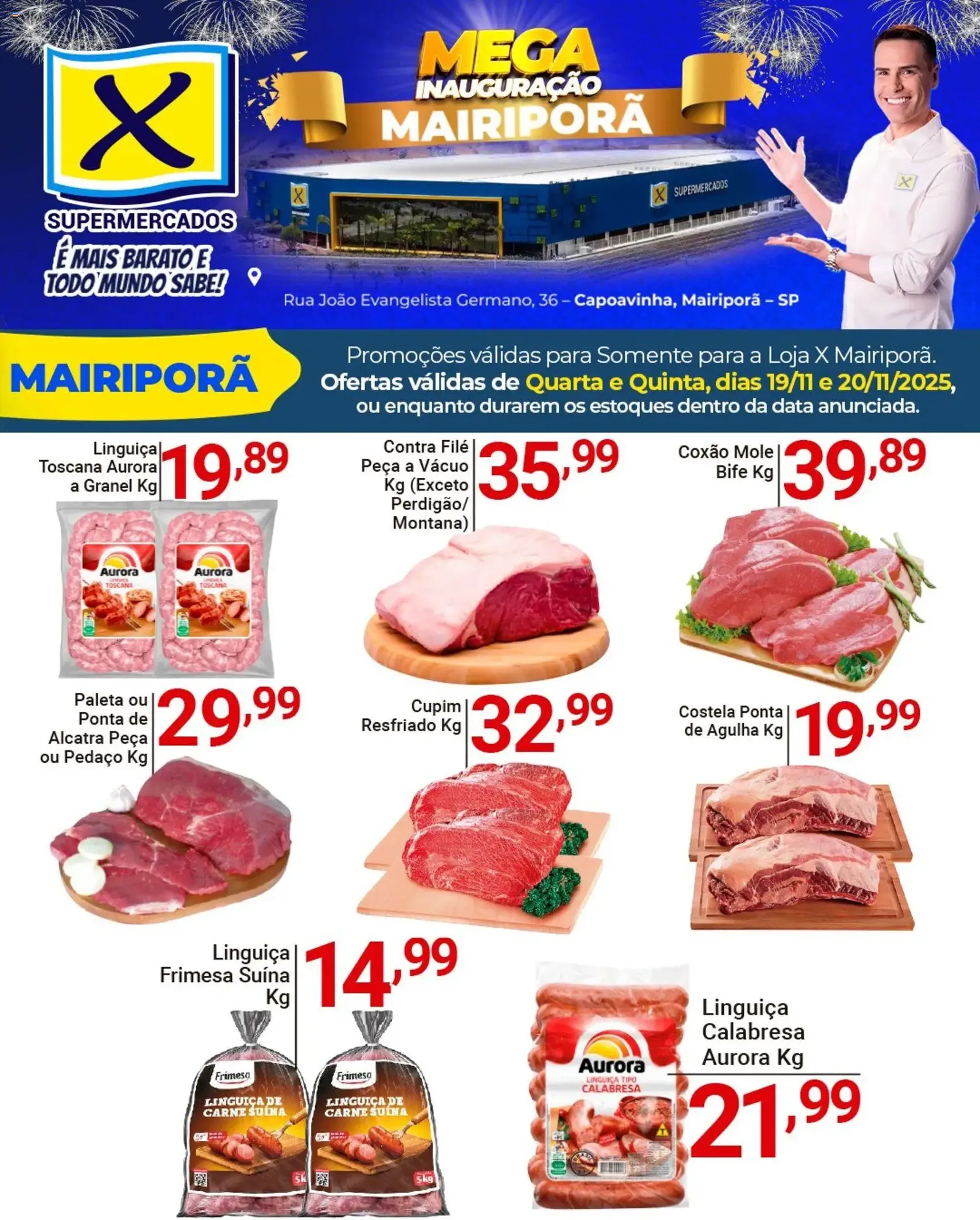 X Supermercados - Ofertas da semana - folheto válido a partir de 19/11/2025 página 1 de 7