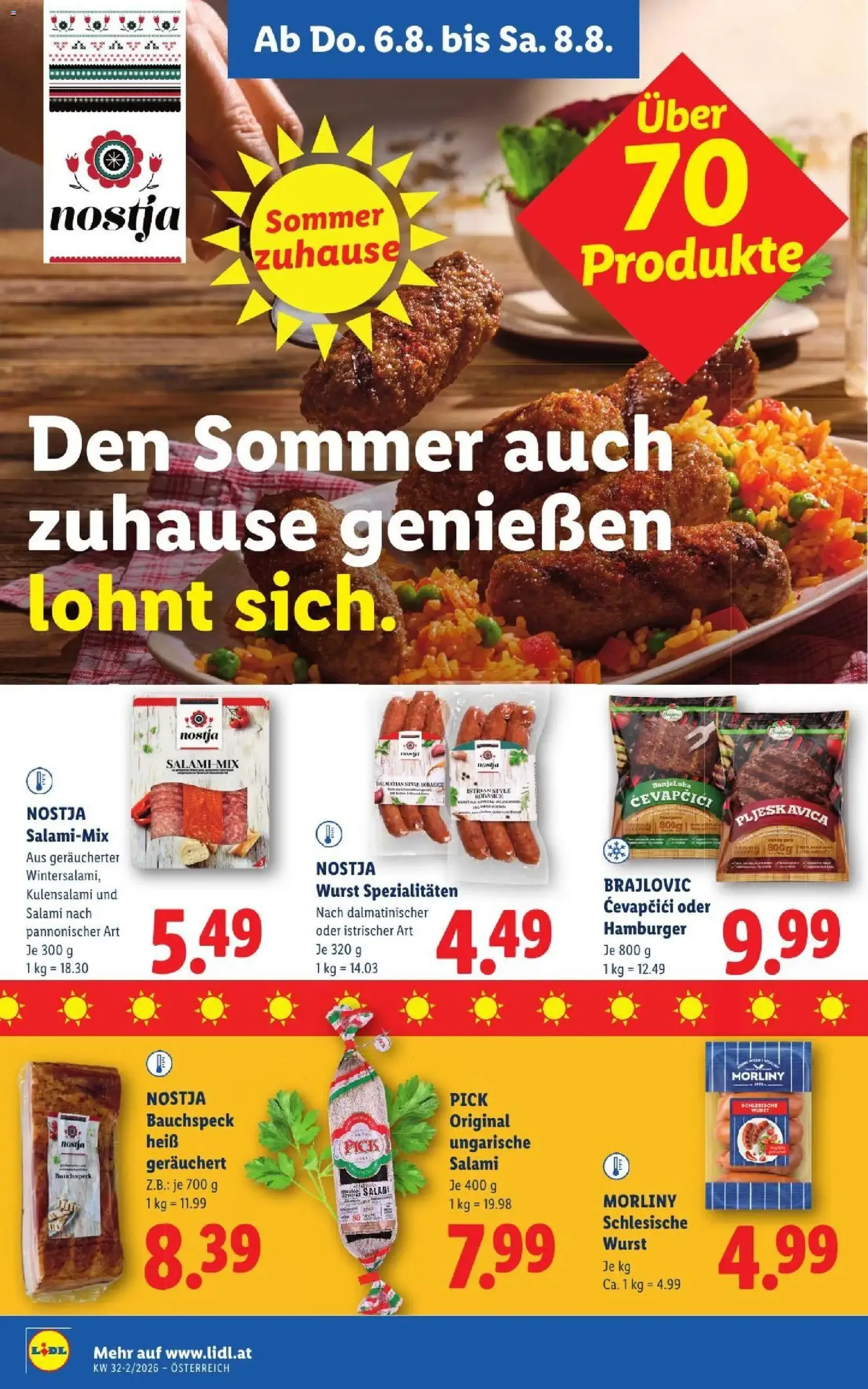Lidl - Flugblatt - Gültiger Prospekt ab 06.08.2026, Seite 14 von insgesamt 52