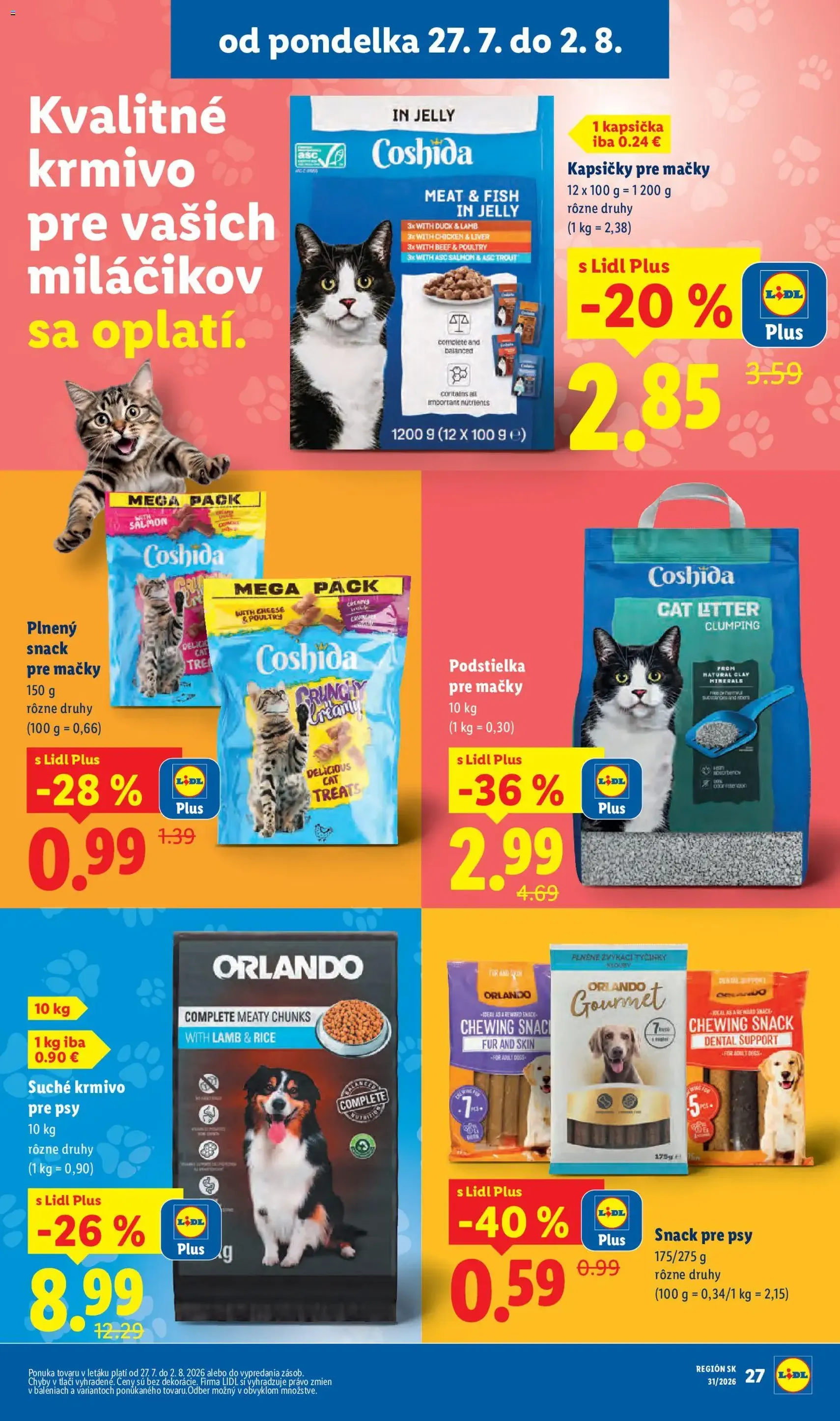 Lidl leták - platný leták od 27.07.2026 strana 23 z 108