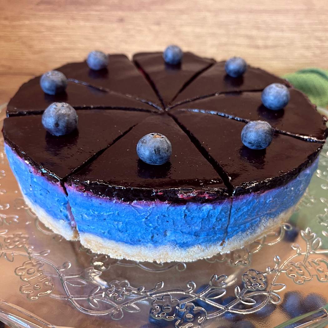 Áfonyás cheesecake