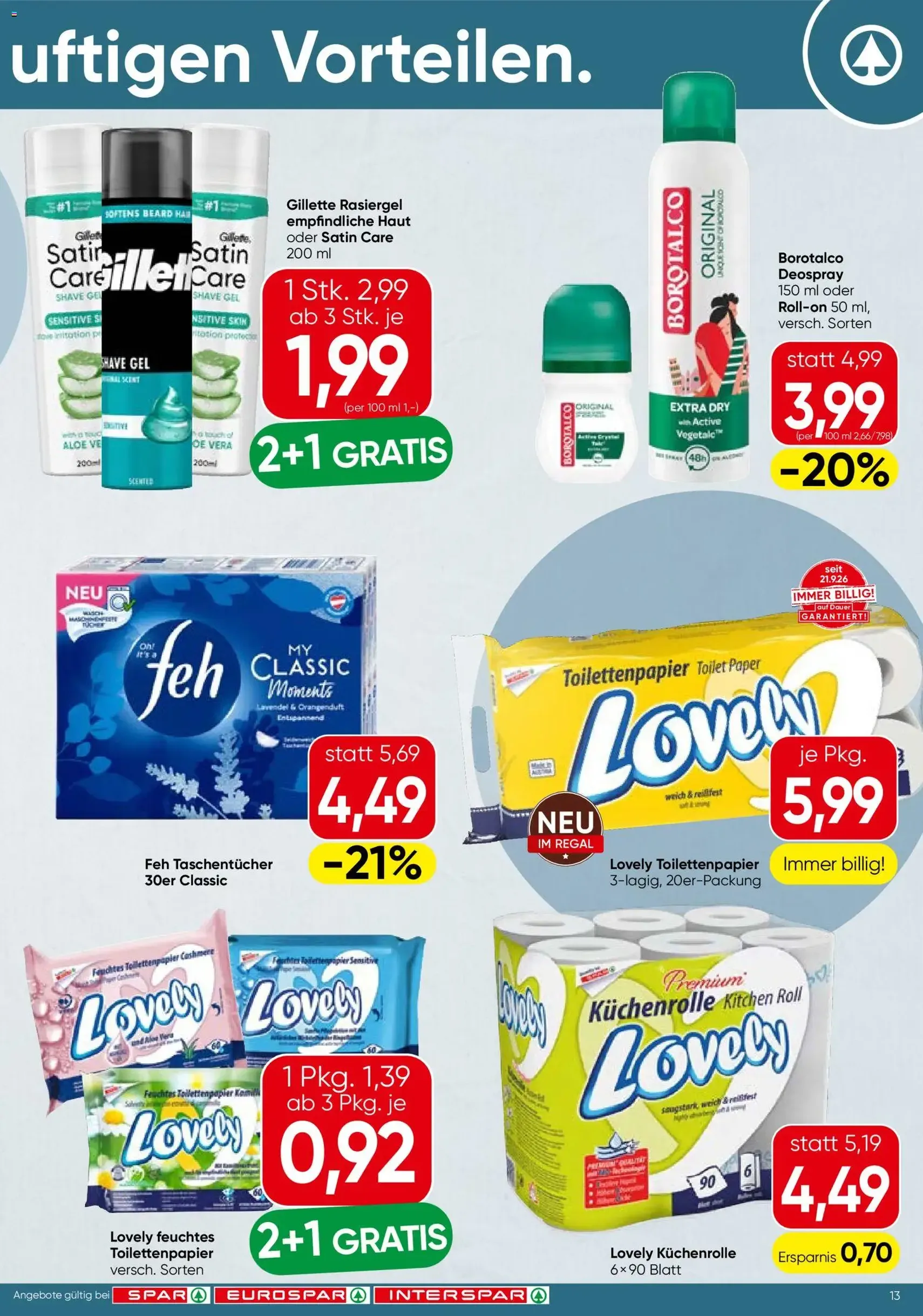 Spar Flugblatt - Gültiger Prospekt ab 15.10.2026, Seite 13 von insgesamt 18