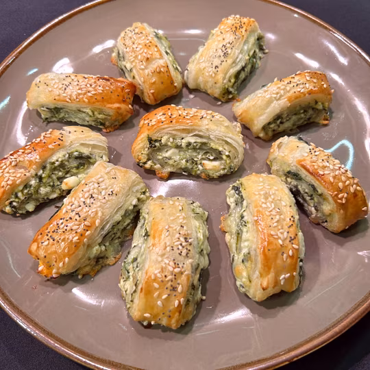 Náhled receptu Špenátové rolky