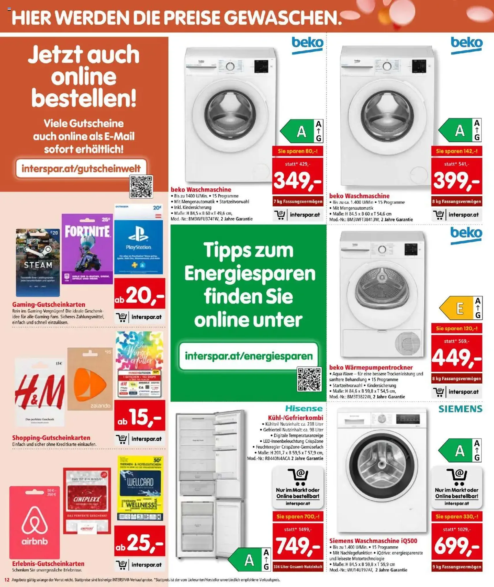 Interspar Flugblatt - Gültiger Prospekt ab 24.07.2025, Seite 12 von insgesamt 16