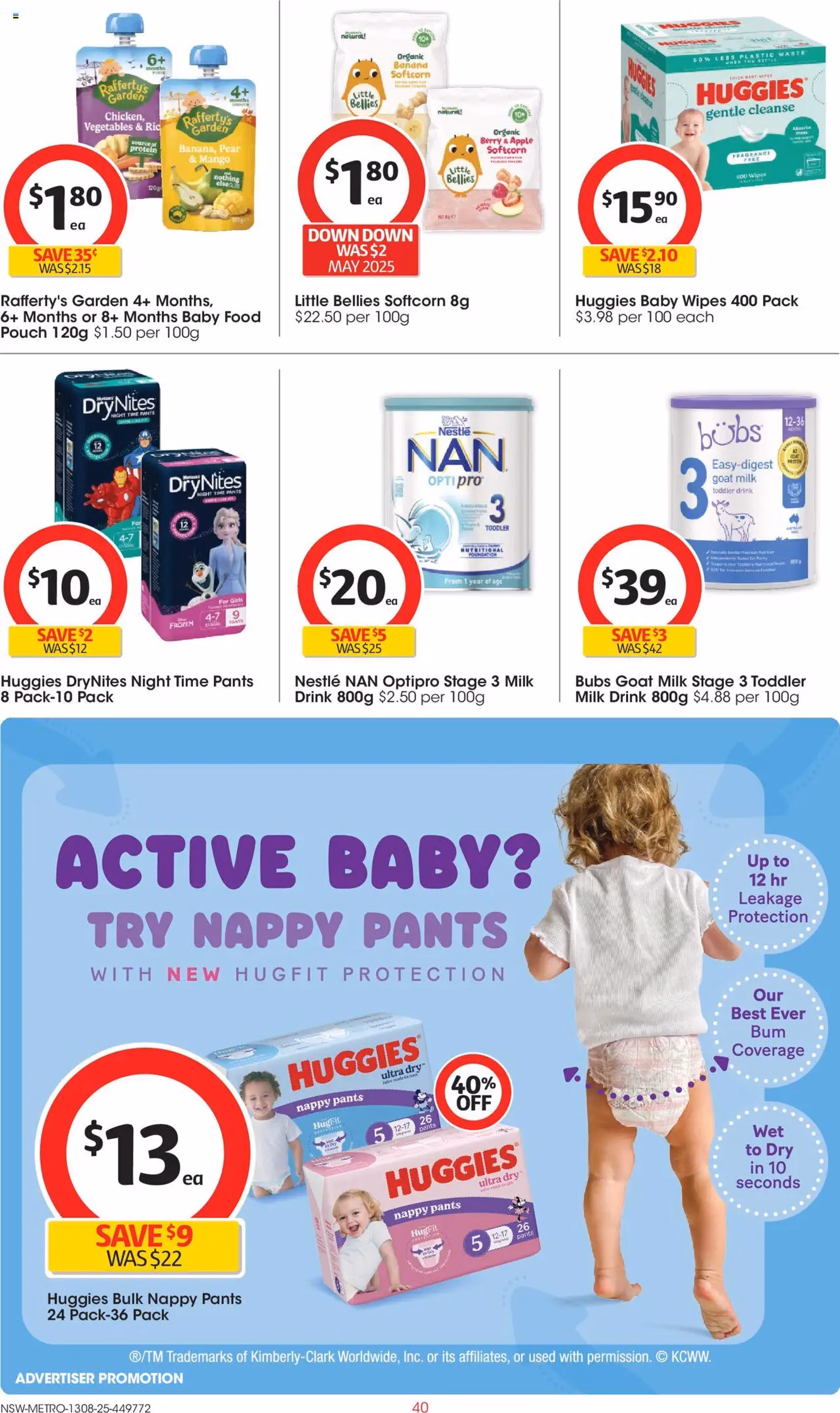 Coles Catalogue NSW - valid flyer from 13/08/2025, page 40 of 49 Coles Catalogue NSW - valid flyer from 13/08/2025, page 40 of 49