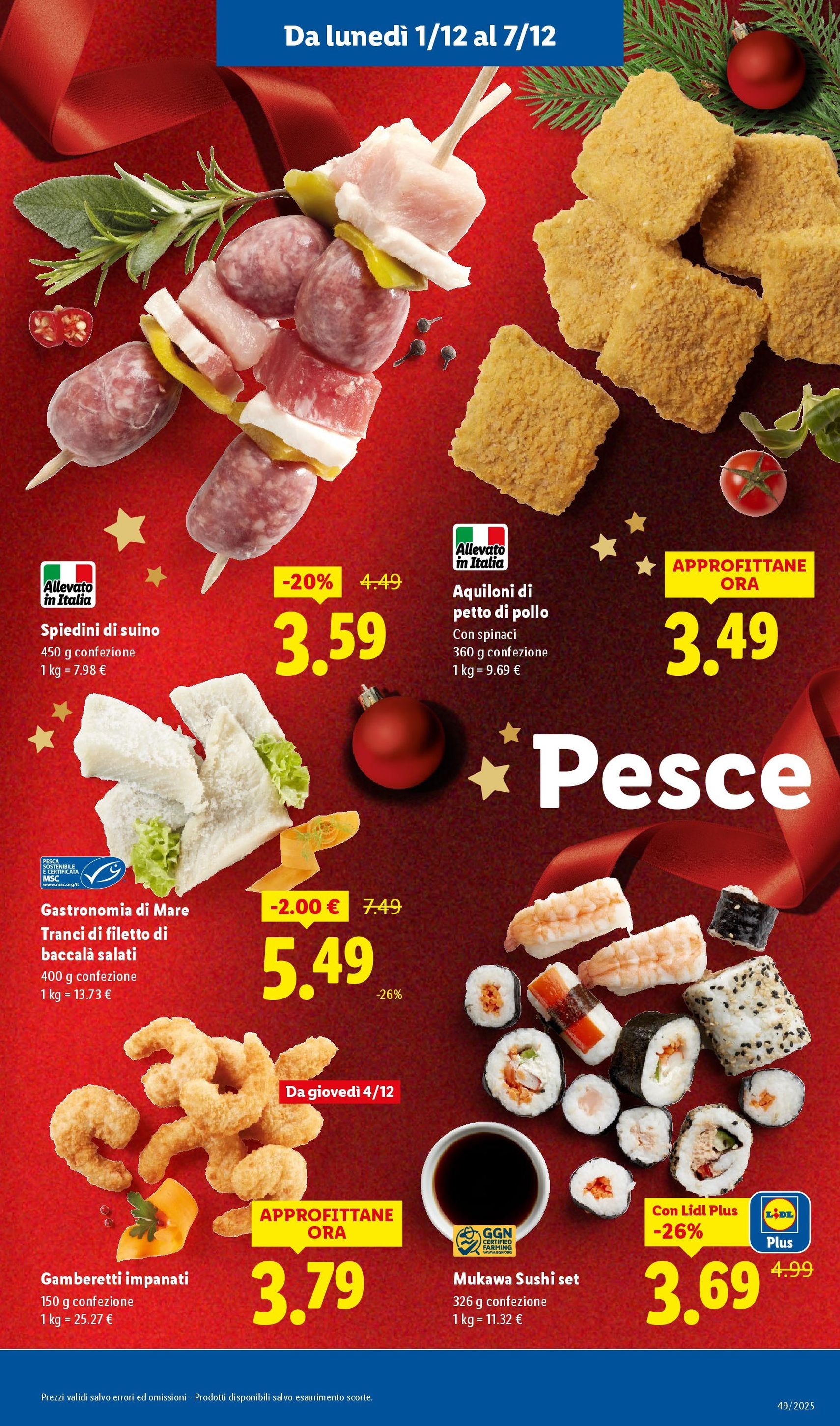 Volantino Lidl - volantino valido dal 01/12/2025 pagina 5 di 60