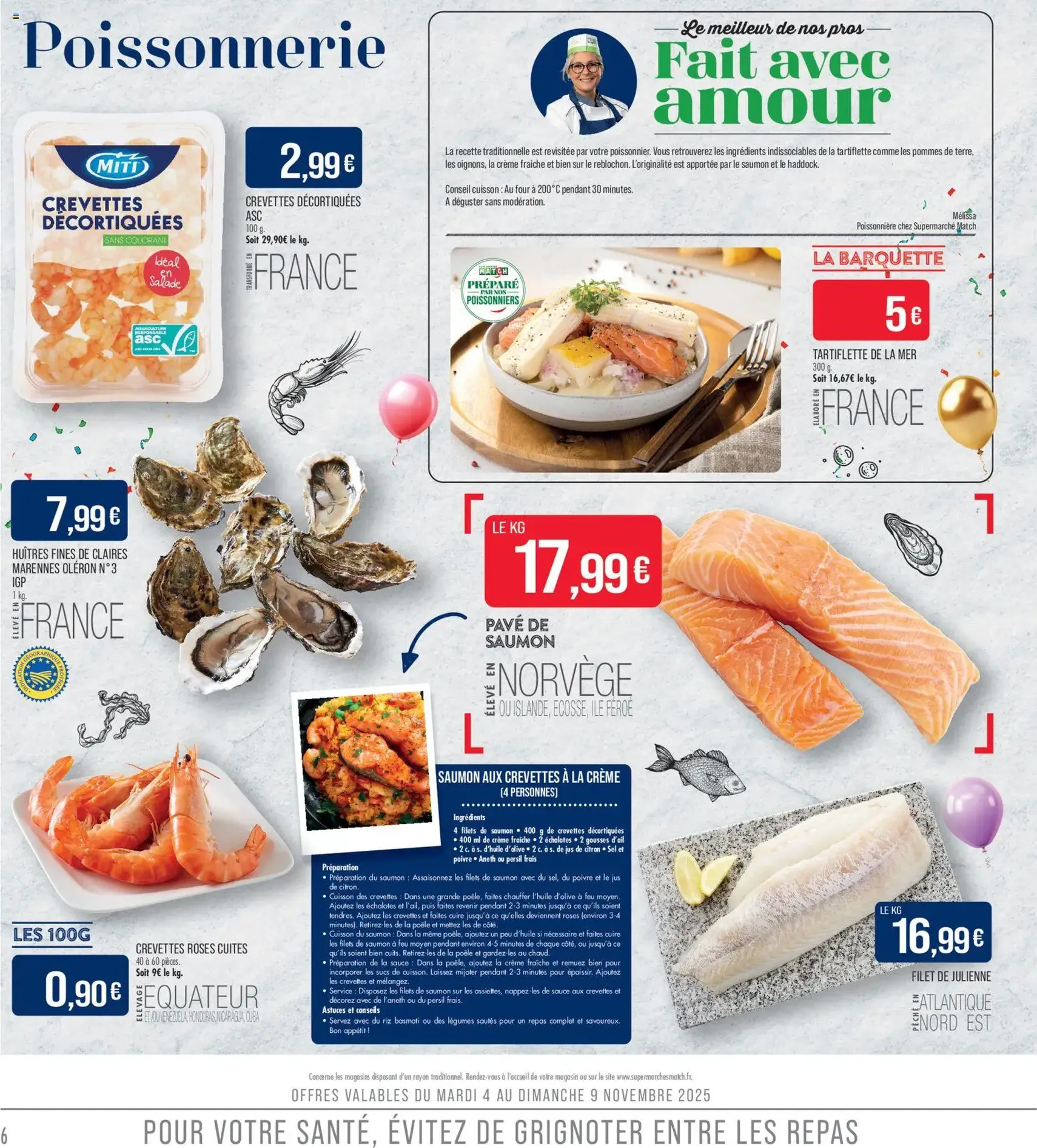 Match Supermarché catalogue - brochure valable à partir du 04/11/2025, page 6 sur 24