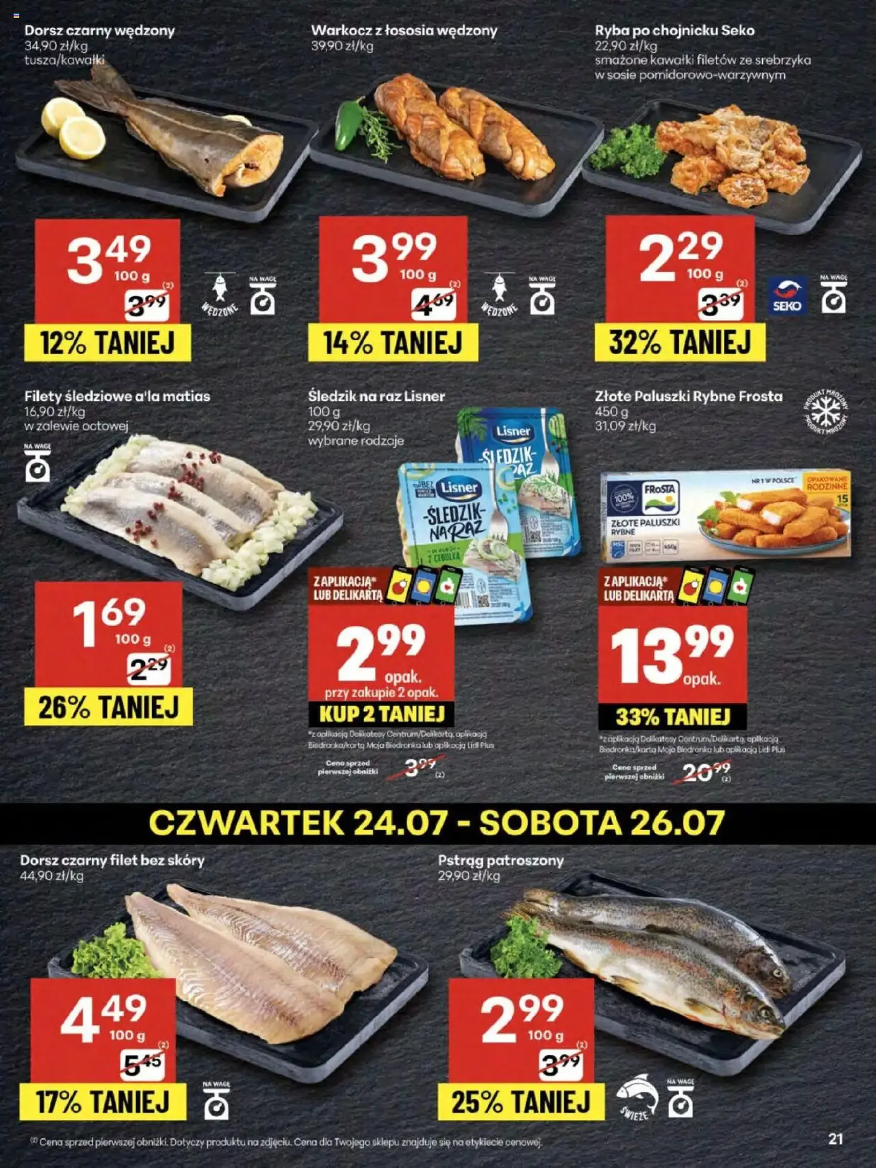 Delikatesy Centrum Gazetka - ważny gazetka od 24.07.2025 strona 21 z 52 Delikatesy Centrum Gazetka - ważny gazetka od 24.07.2025 strona 21 z 52