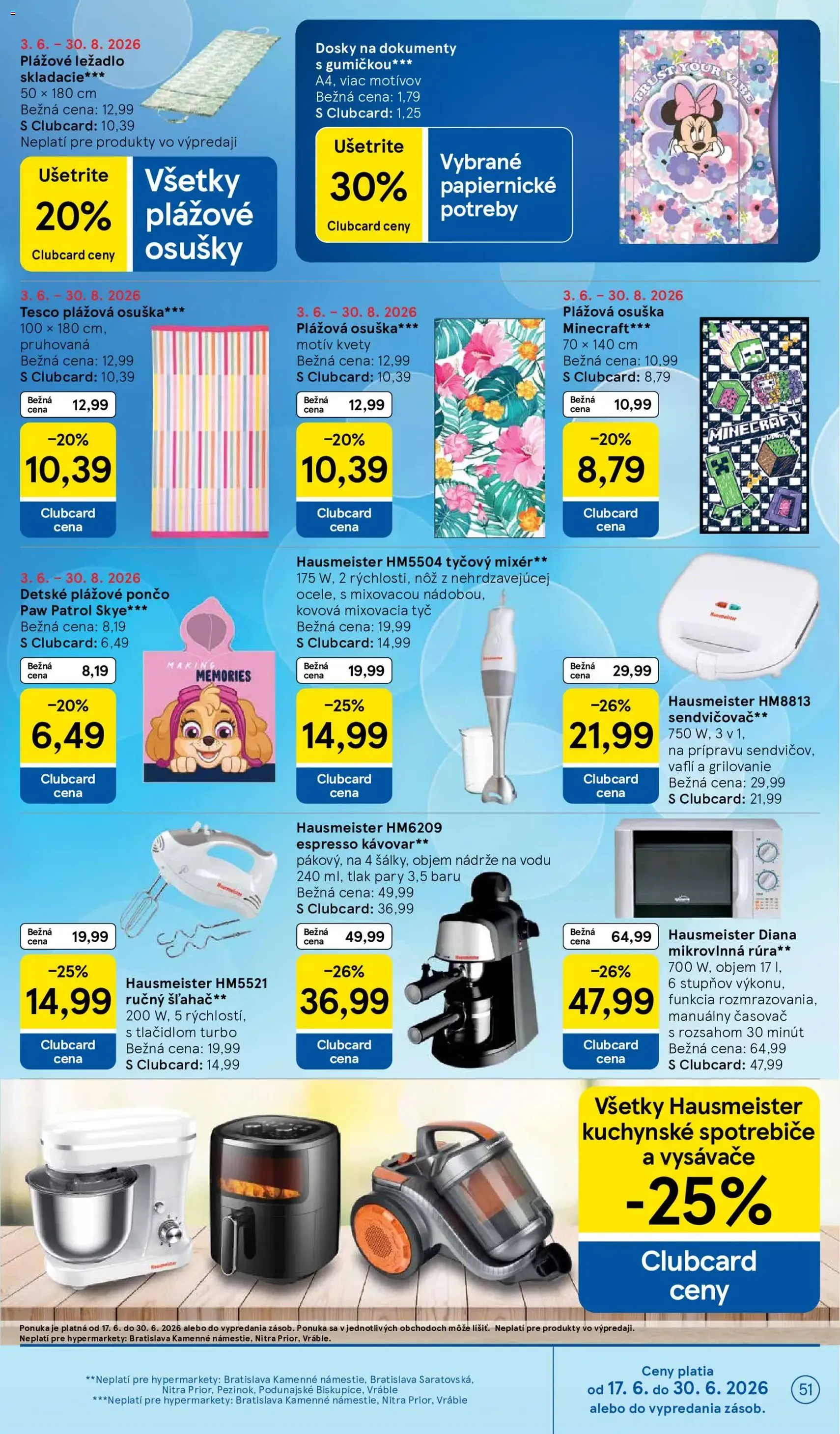 Tesco Hypermarket - leták - platný leták od 17.06.2026 strana 51 z 58