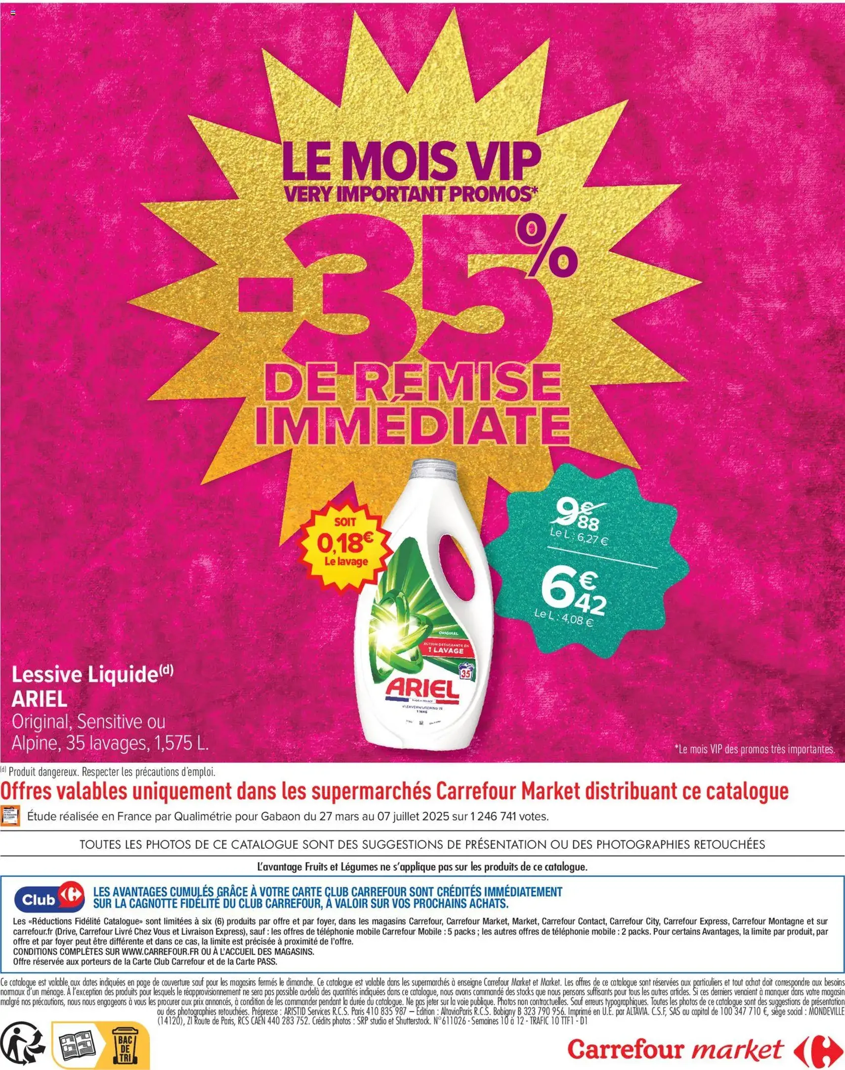 Carrefour Market catalogue de la semaine 10 - brochure valable à partir du 03/03/2026, page 12 sur 14