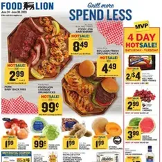Food Lion Weekly Ad - Flyer preview valid from 06/24/2026