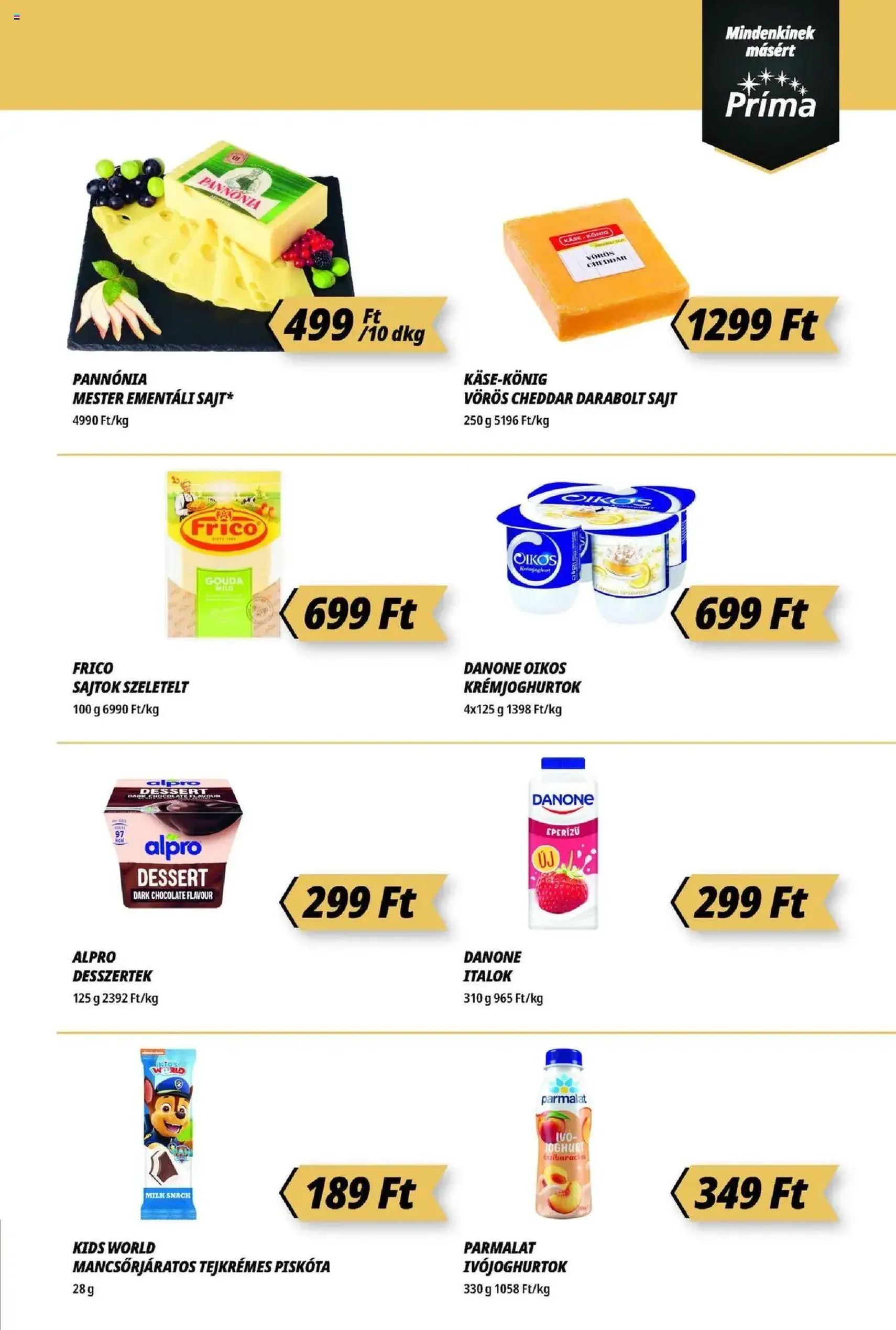 CBA Príma Akciós újság - 2025.10.09. érvényes szórólap 3 oldal 12 oldalból
