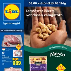 Lidl akciós újság - szórólap előnézete érvényes 2026.08.06. -tól