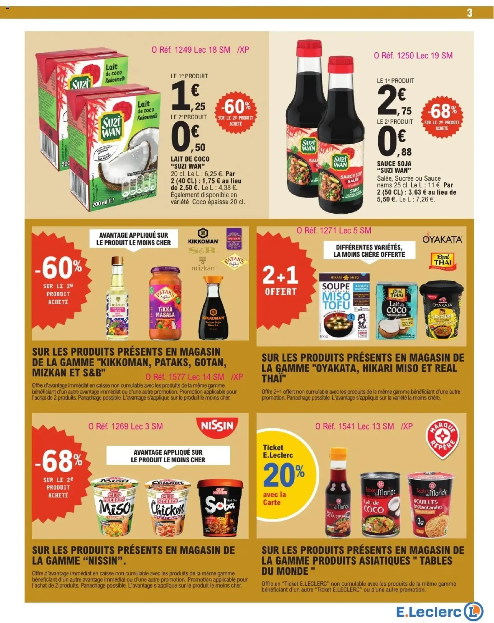 E.Leclerc catalogue semaine 7 - brochure valable à partir du 10/02/2026, page 3 sur 49