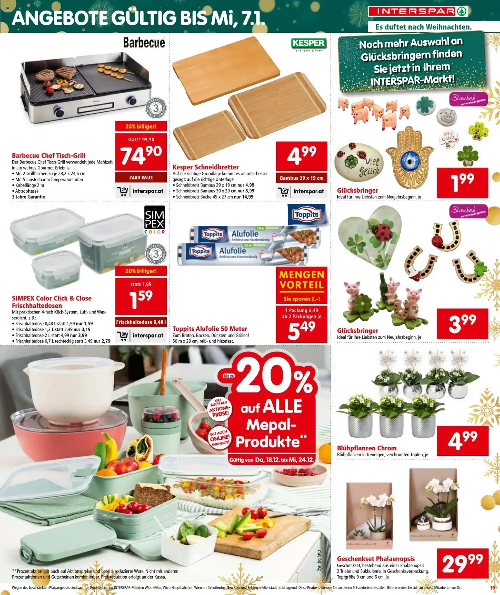 Interspar Flugblatt - Gültiger Prospekt ab 18.12.2025, Seite 19 von insgesamt 24