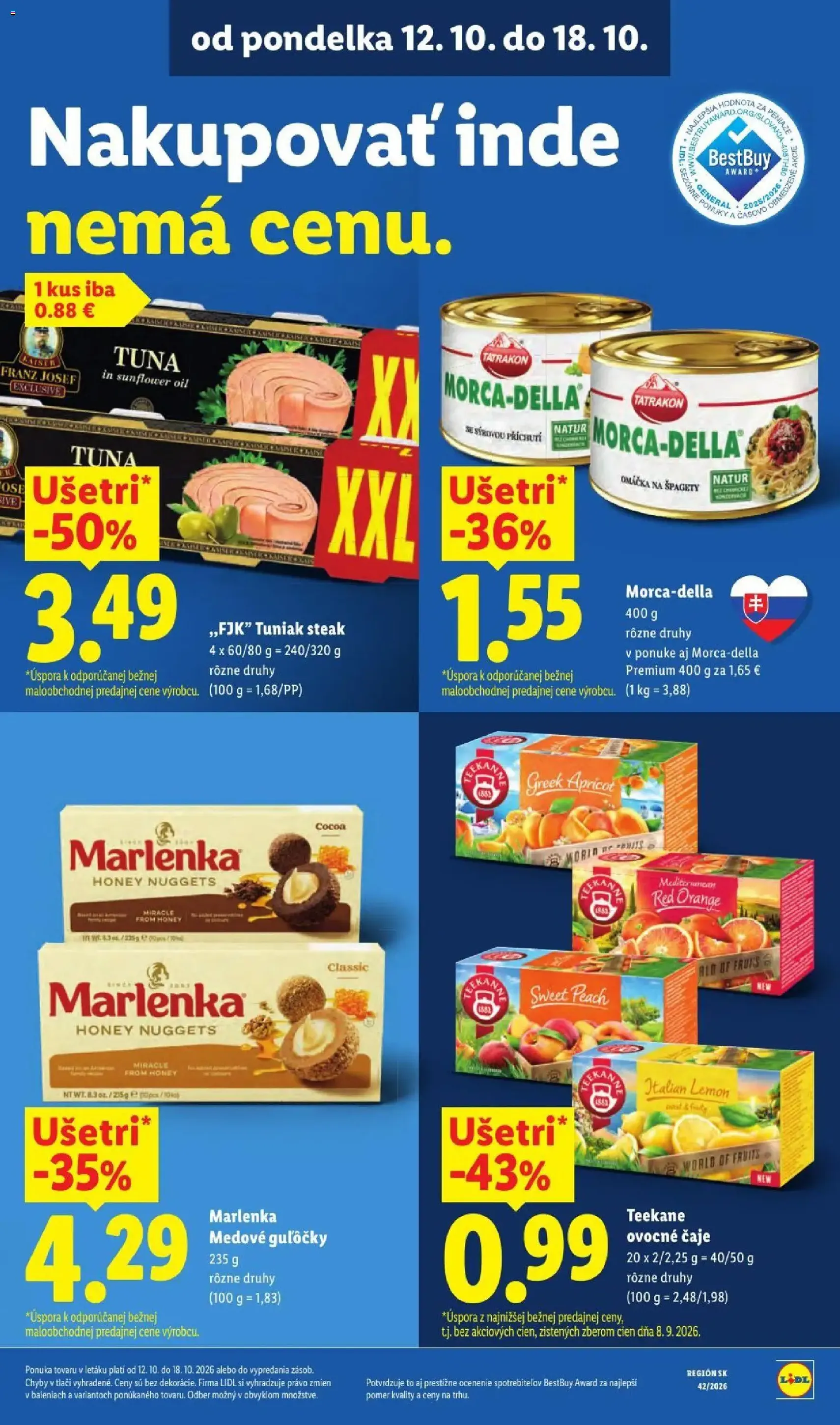 Lidl leták - platný leták od 12.10.2026 strana 19 z 126