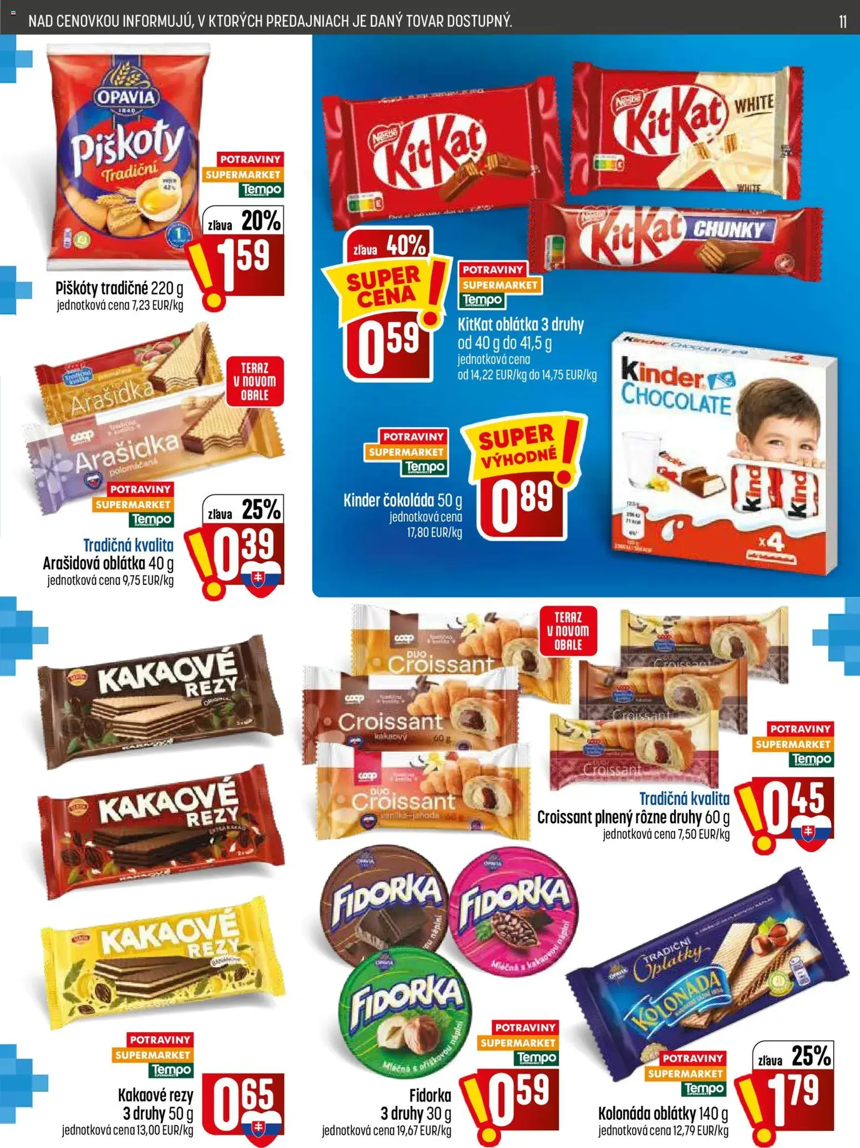 COOP Jednota leták - platný leták od 09.07.2026 strana 11 z 32