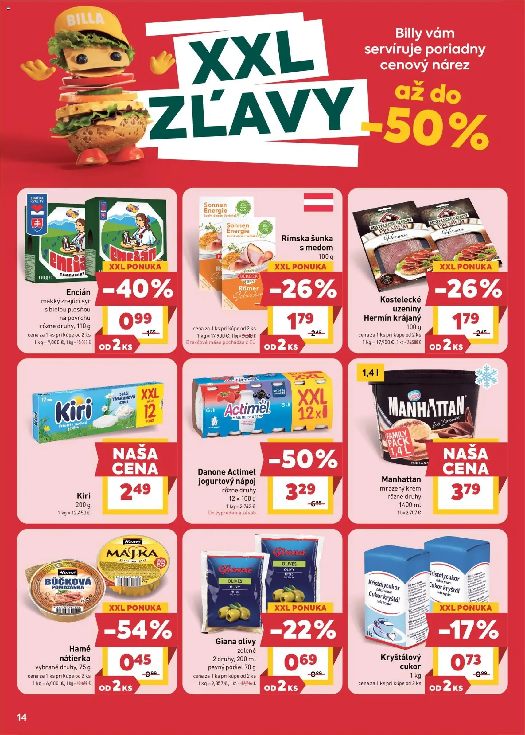 Billa leták - platný leták od 21.10.2026 strana 14 z 28