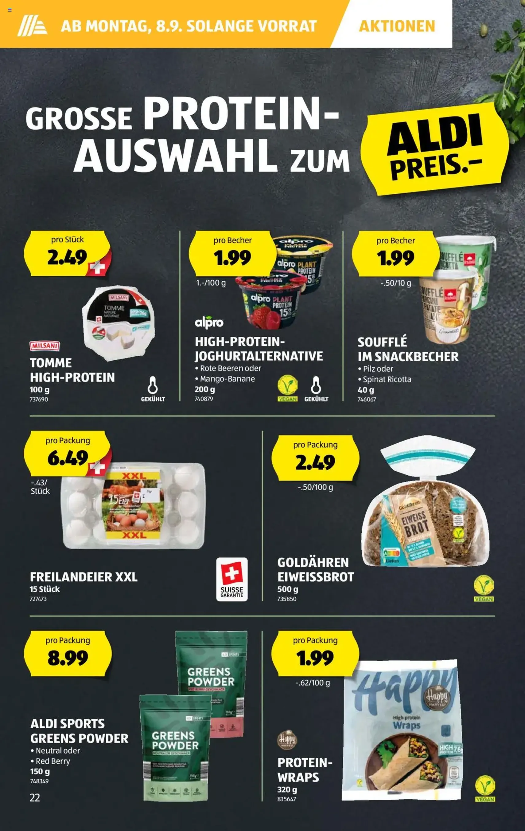 Aldi Aktionen - Gültiger Prospekt ab 04.09.2025, Seite 22 von insgesamt 35 Aldi Aktionen - Gültiger Prospekt ab 04.09.2025, Seite 22 von insgesamt 35