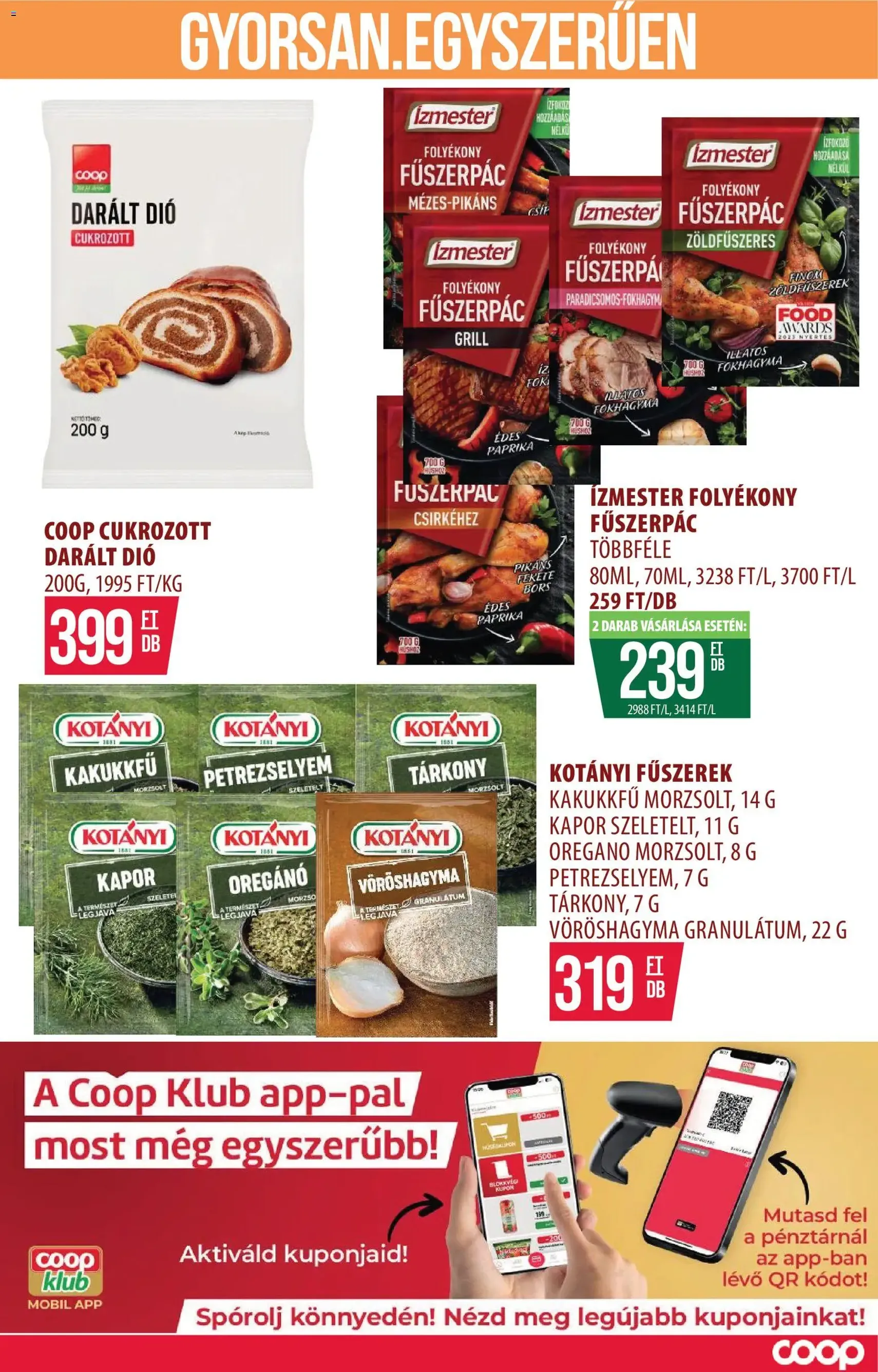 COOP Szolnok akciós újság - 2026.08.06. érvényes szórólap 16 oldal 19 oldalból