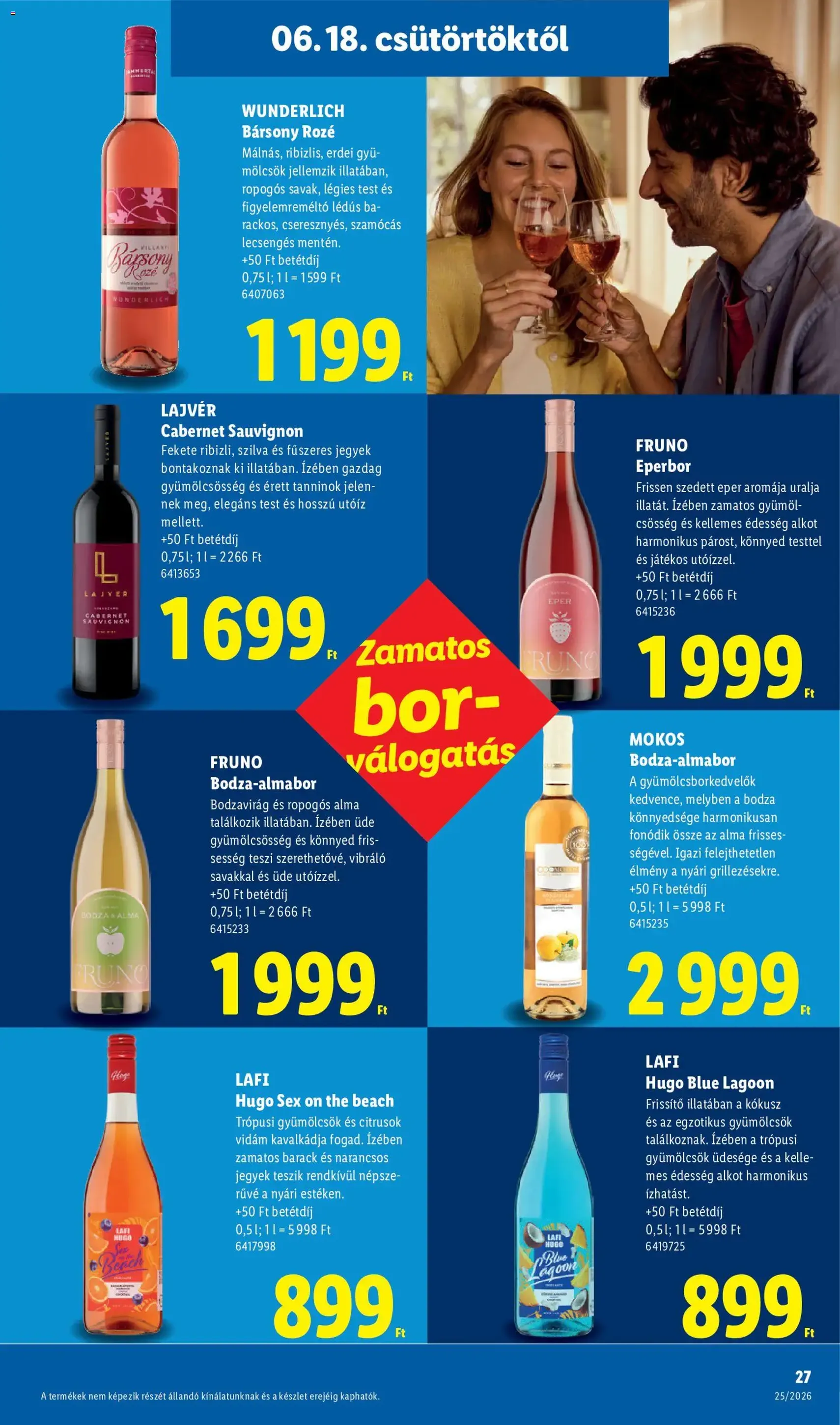 Lidl akciós újság - 2026.06.18. érvényes szórólap 27 oldal 78 oldalból