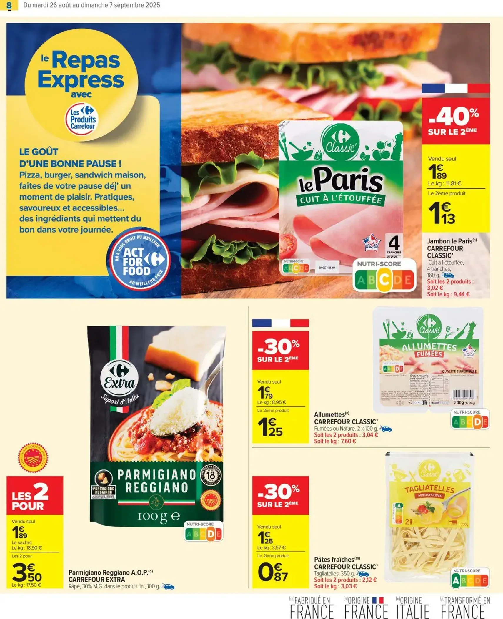 Carrefour Market catalogue semaine 35 - brochure valable à partir du 26/08/2025, page 10 sur 22 Carrefour Market catalogue semaine 35 - brochure valable à partir du 26/08/2025, page 10 sur 22