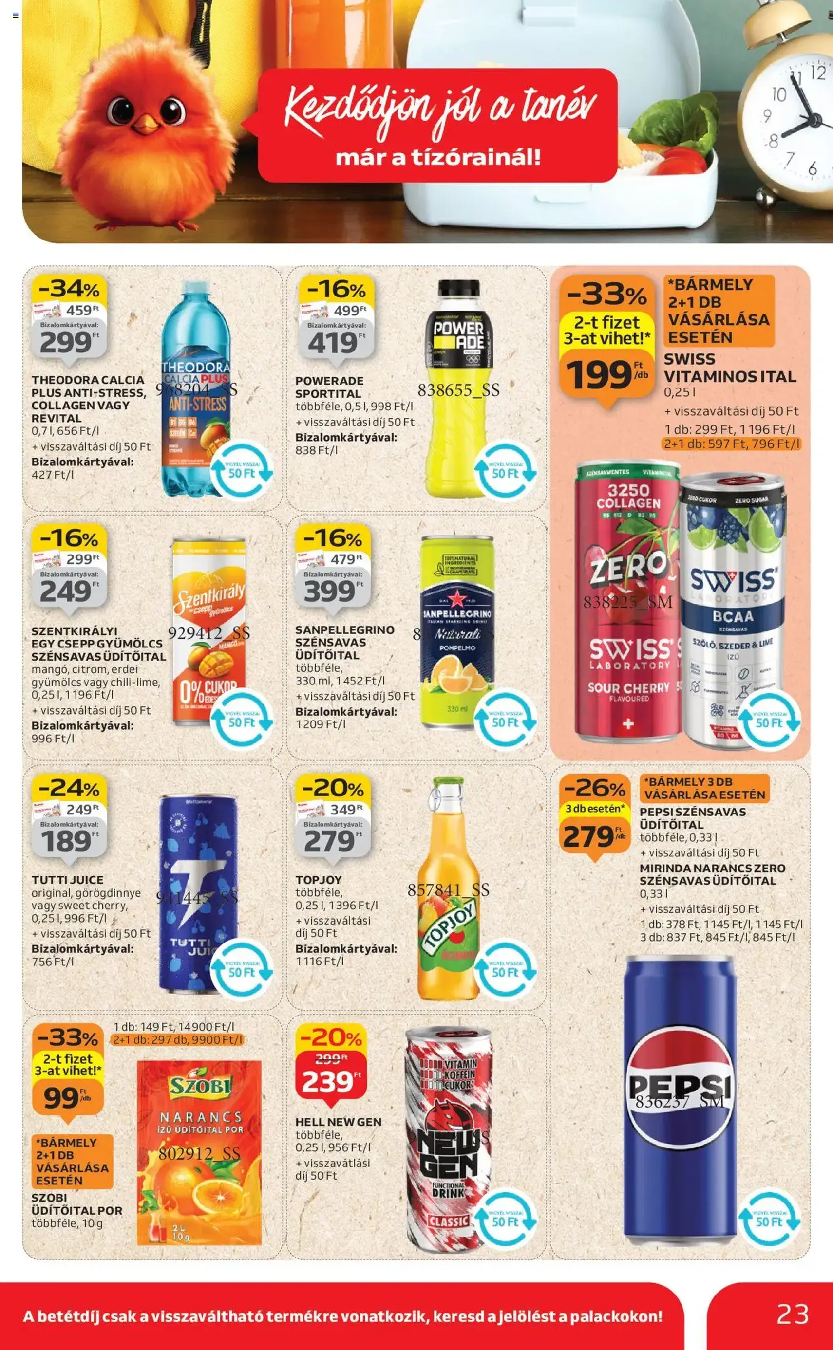 Auchan Akciós újság - 2025.08.28. érvényes szórólap 23 oldal 46 oldalból