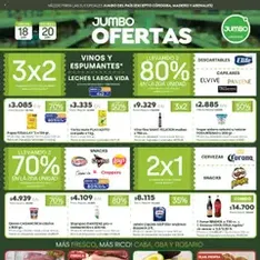 Vista previa del folleto Jumbo ofertas válido desde 18/07/2025