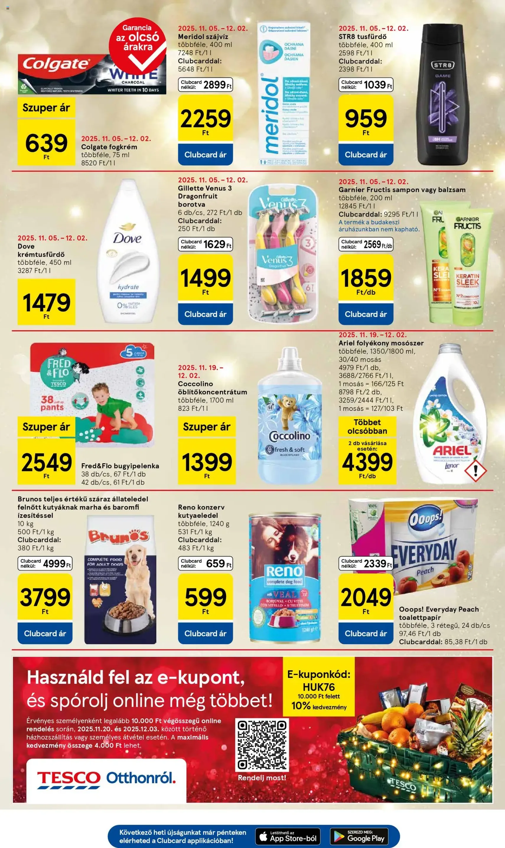 Tesco Hipermarket - Black Friday - 2025.11.27. érvényes szórólap 7 oldal 38 oldalból