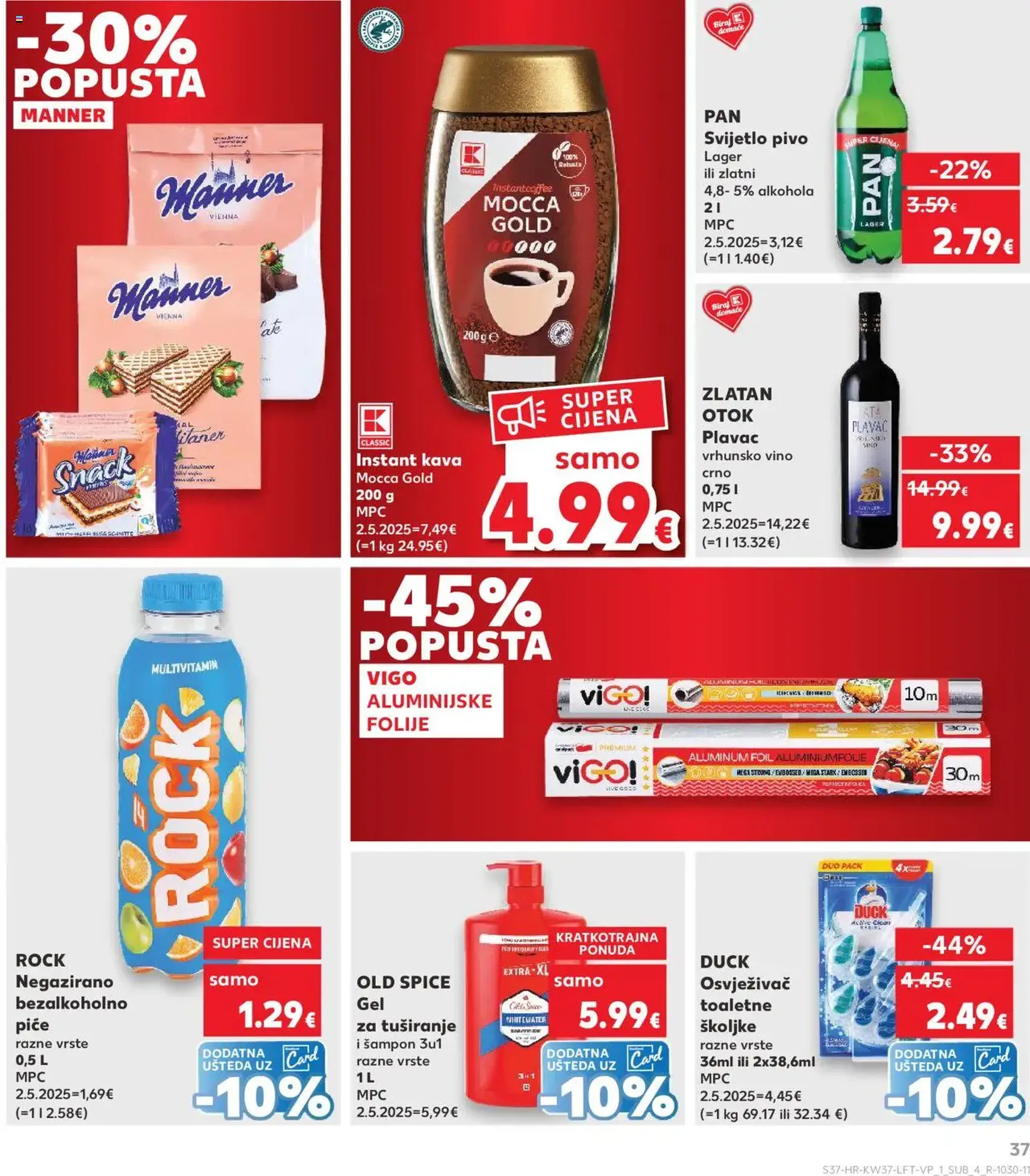 Kaufland HR - Osijek - 2025.09.10. érvényes szórólap 37 oldal 40 oldalból