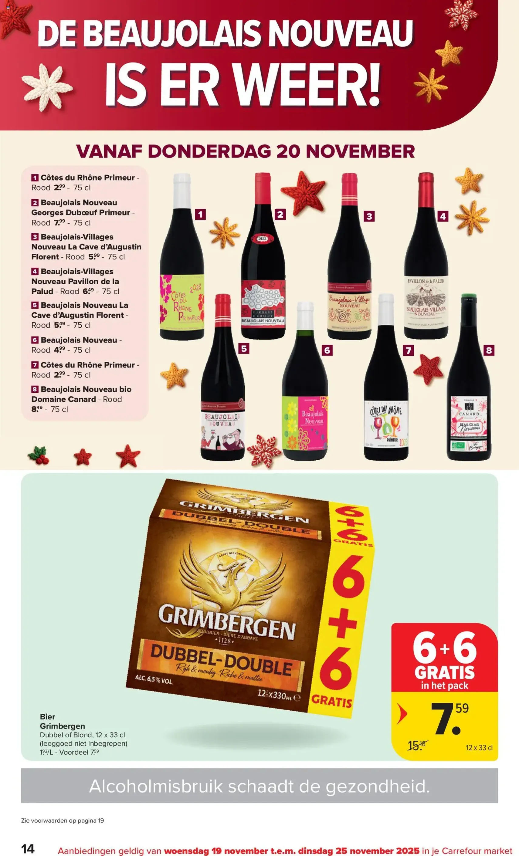 Carrefour market folder week 47 - geldige folder vanaf 19/11/2025 pagina 14 van 20