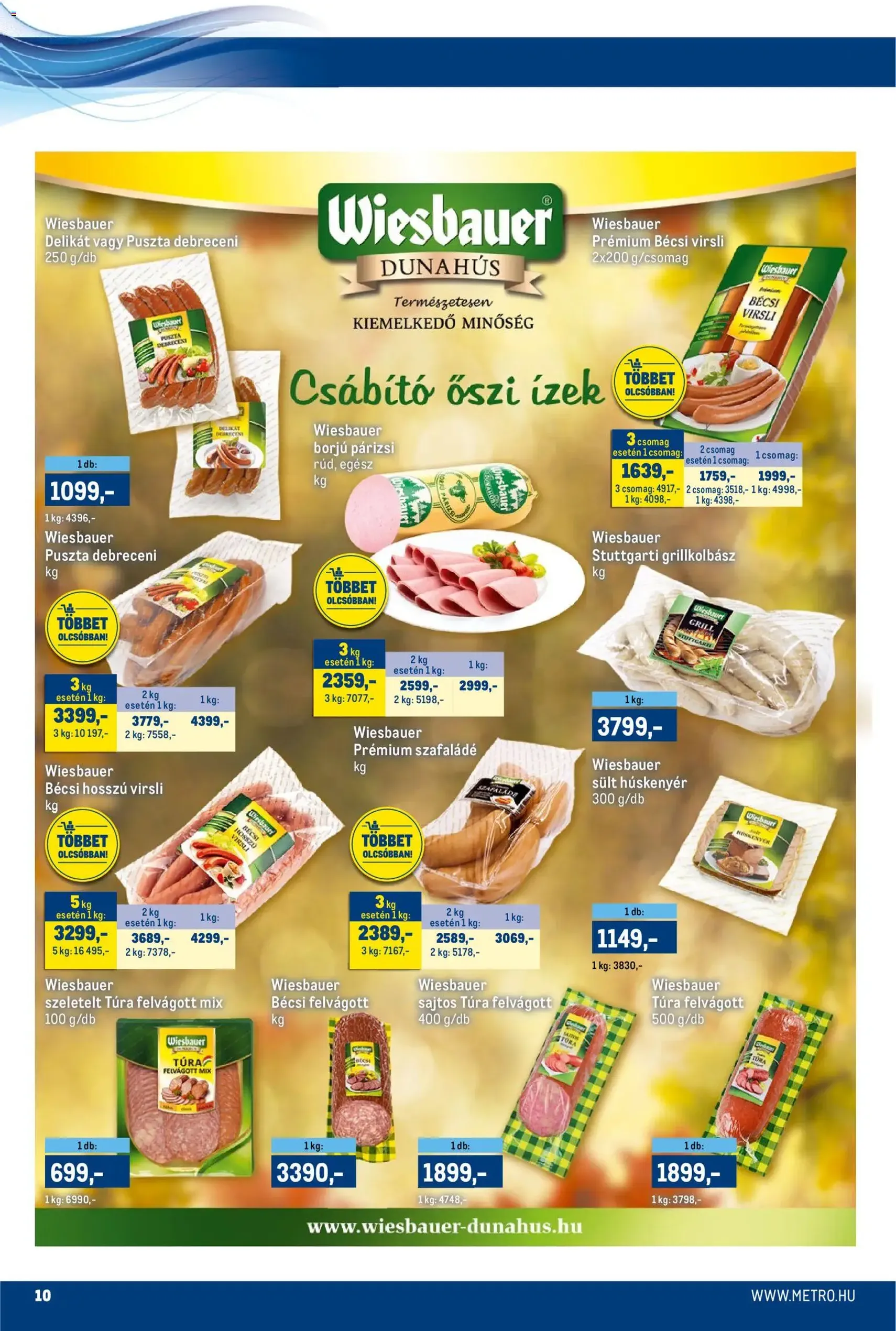 Metro Akciós újság - 2025.11.15. érvényes szórólap 10 oldal 55 oldalból